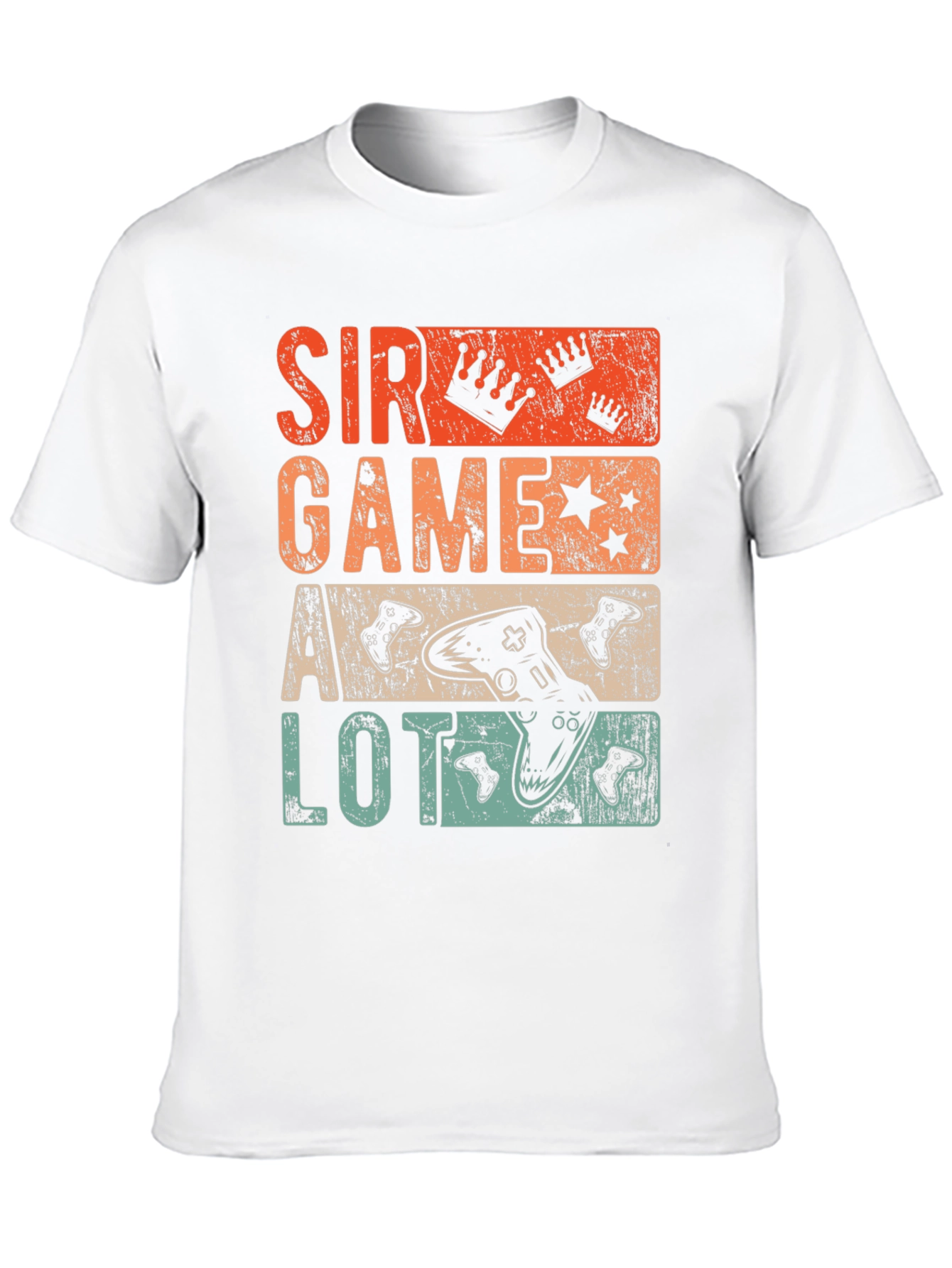 Sir Games A Lot Retro Graphic Tee