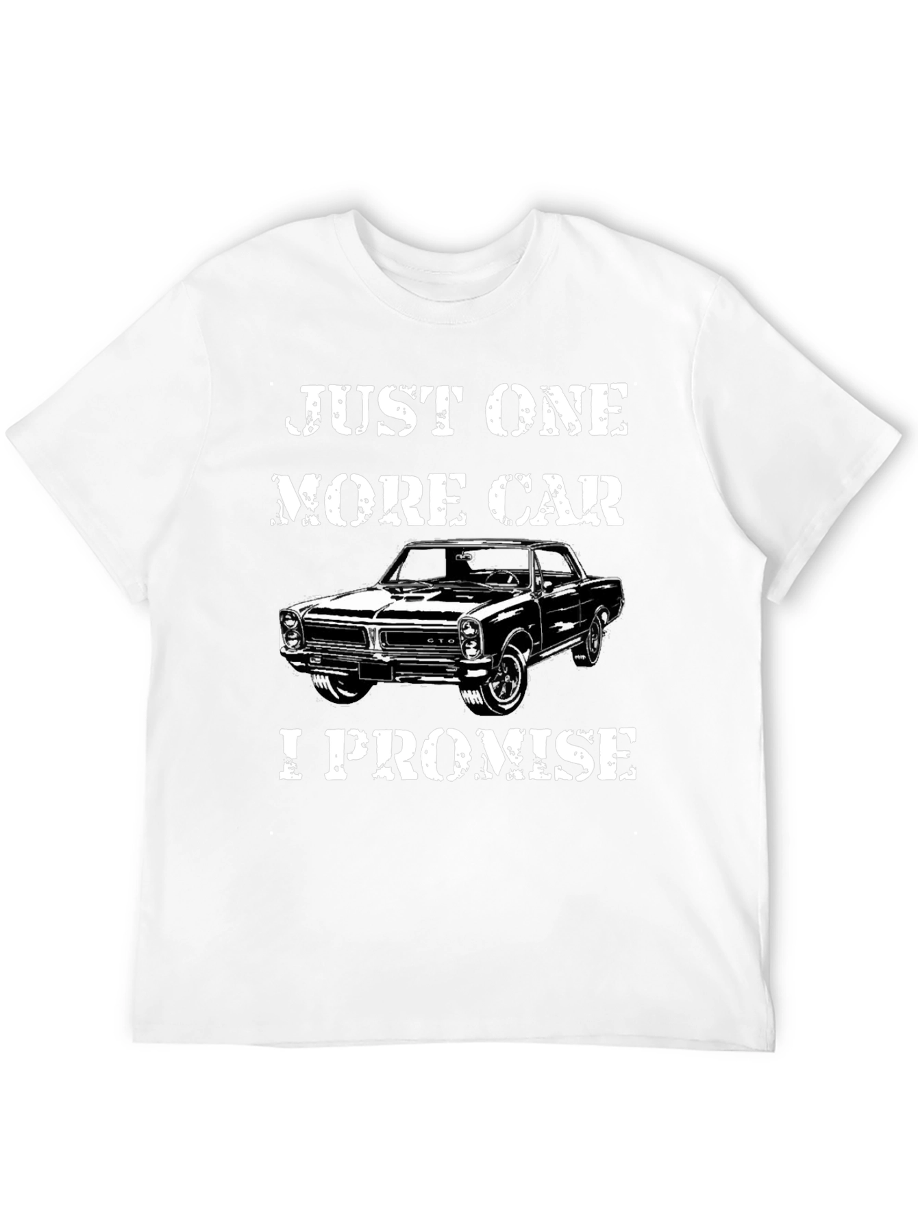 Just One More Car T-Shirt - Black