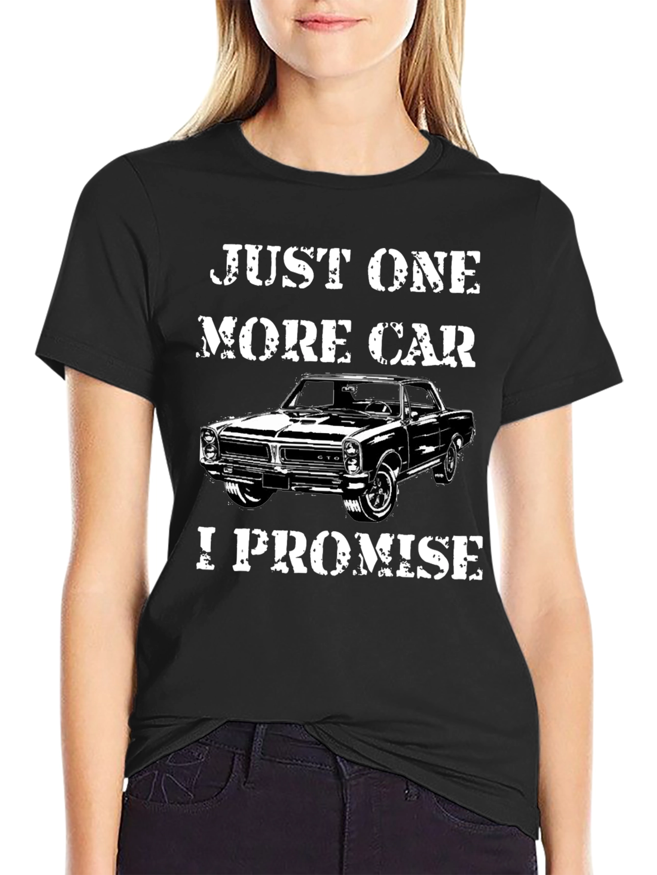 Just One More Car T-Shirt - Black