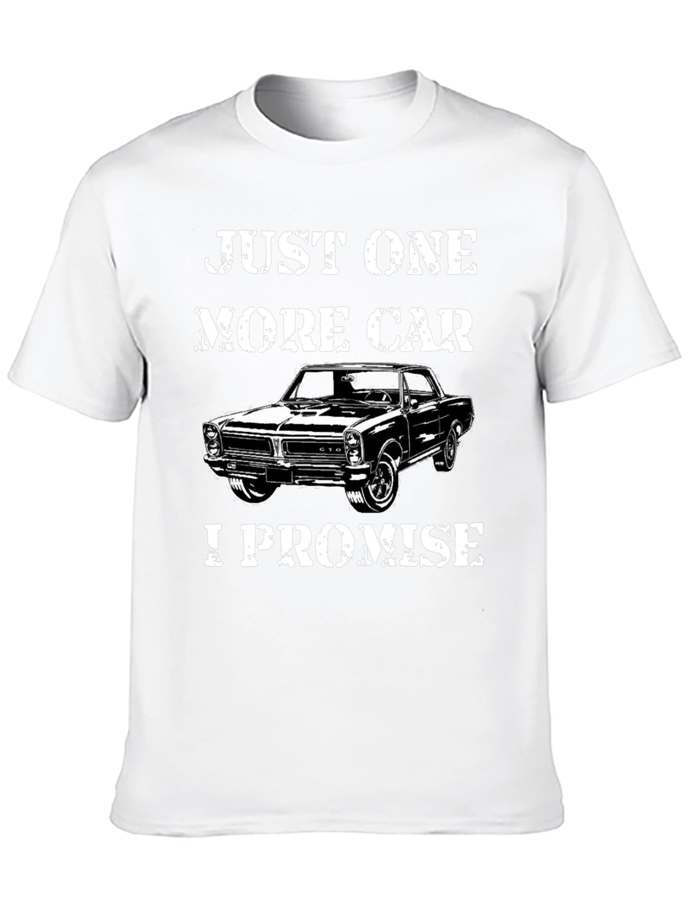 Just One More Car T-Shirt - Black
