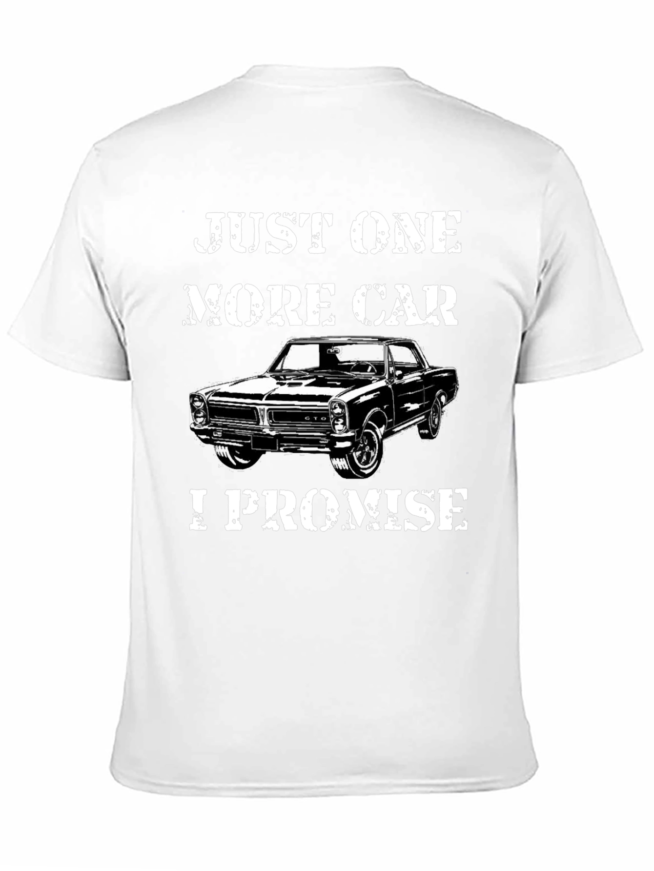 Just One More Car T-Shirt - Black