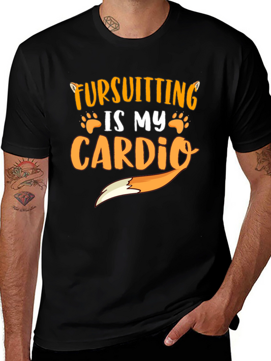 Fursuitting Cardio Funny T-Shirt