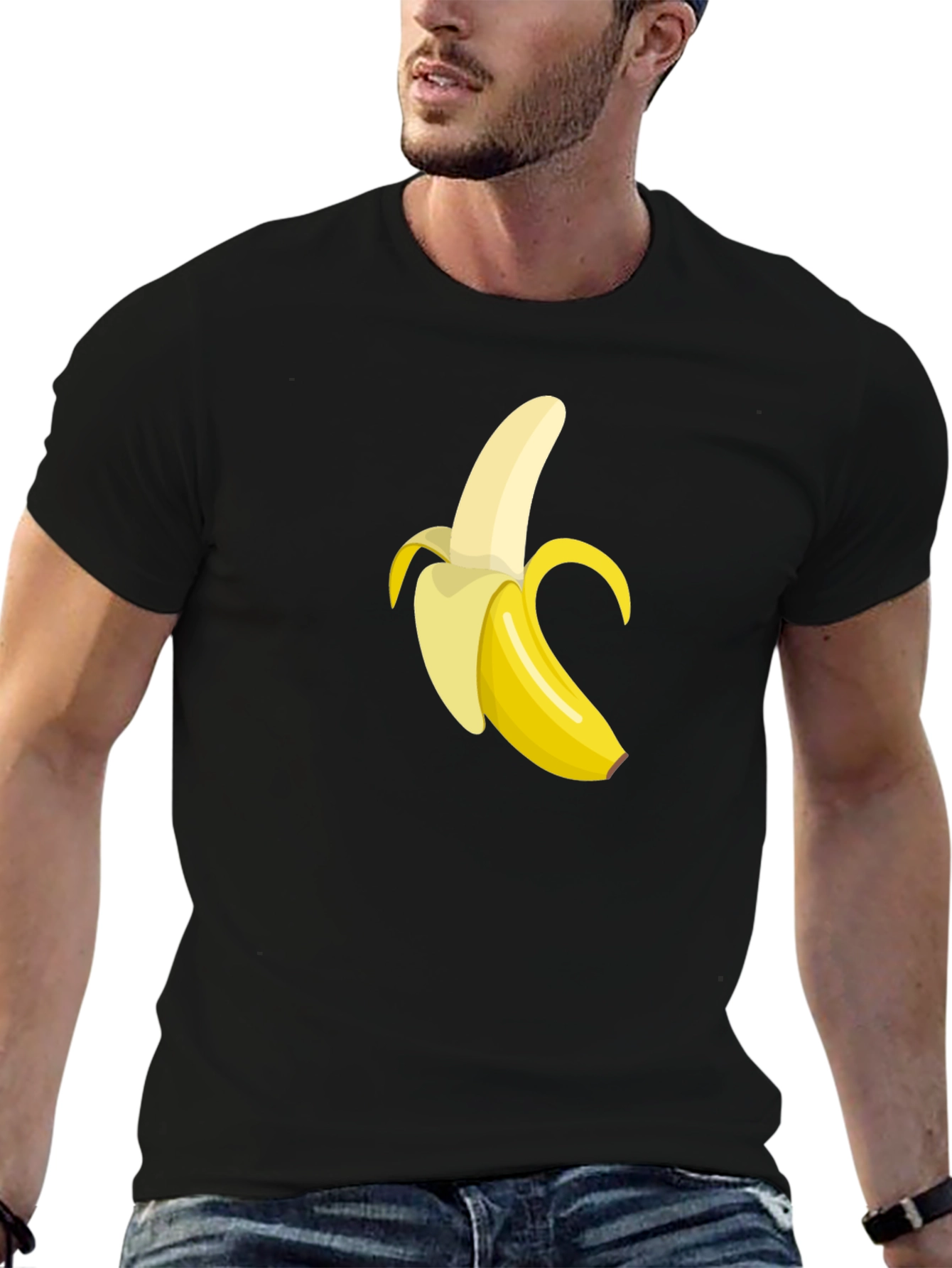 Banana Graphic T-Shirt - Fun Fruit Design