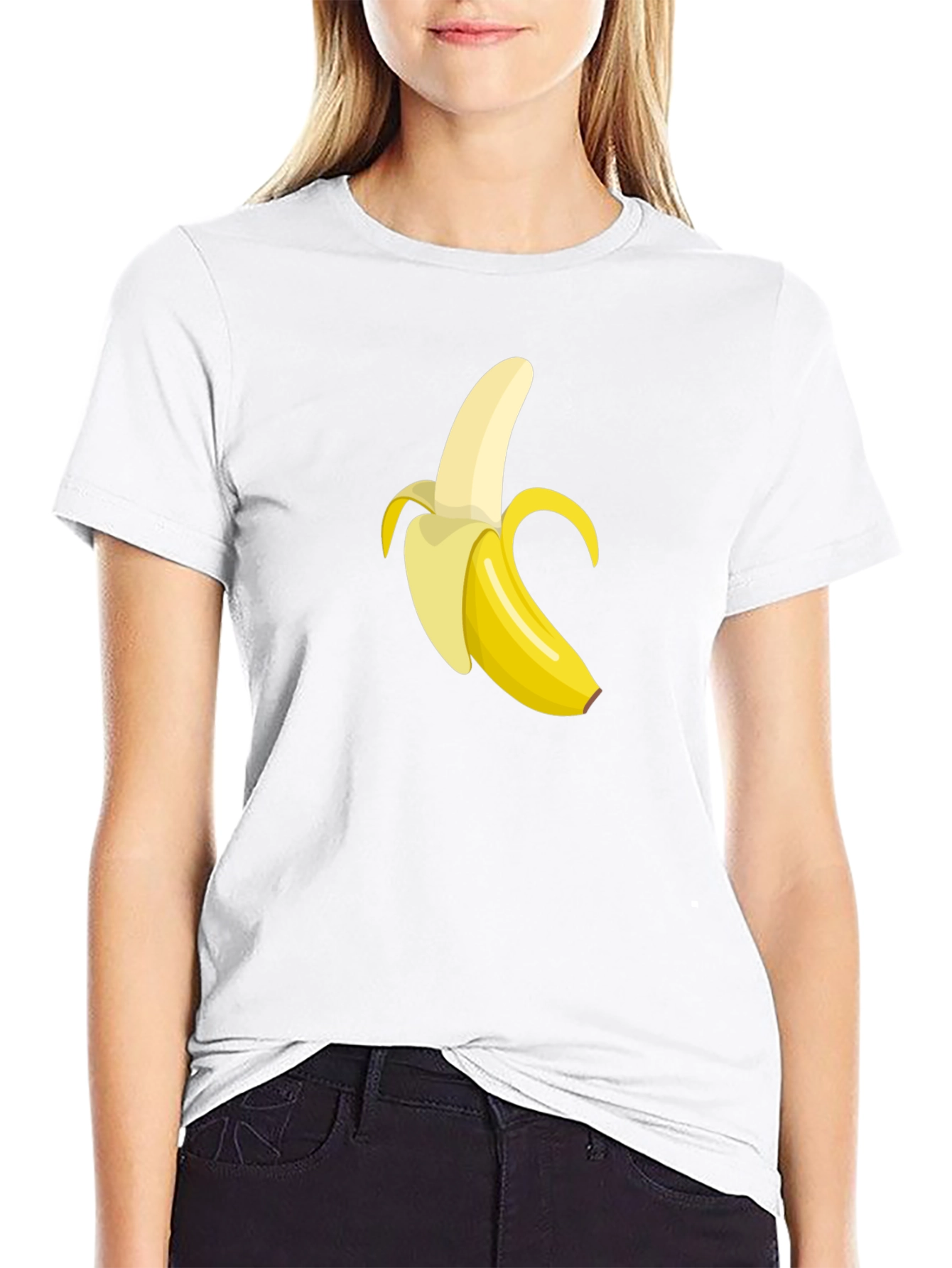 Banana Graphic T-Shirt - Fun Fruit Design