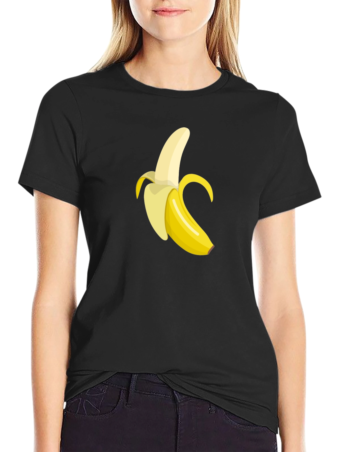 Banana Graphic T-Shirt - Fun Fruit Design