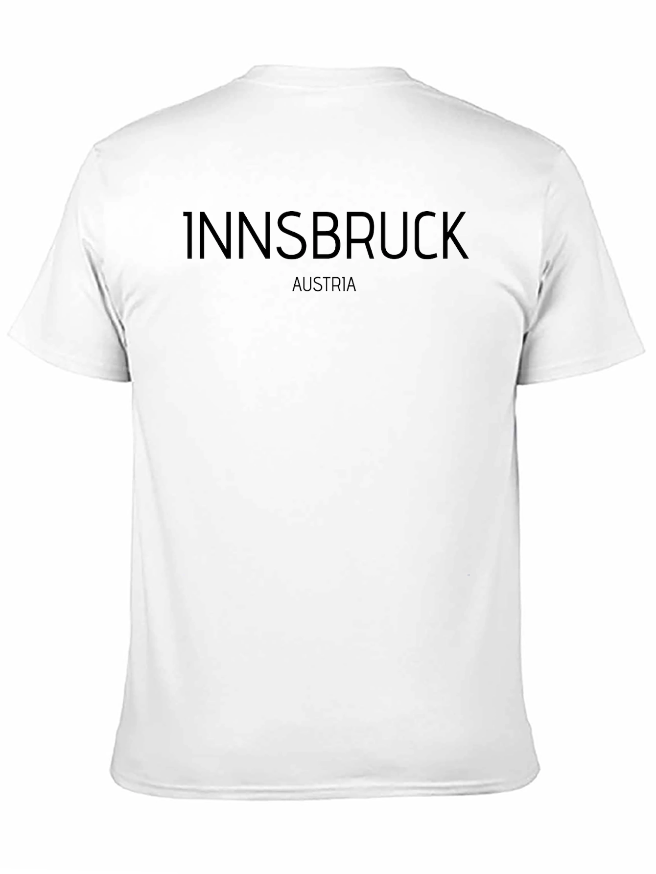 Innsbruck Austria Black Graphic Tee
