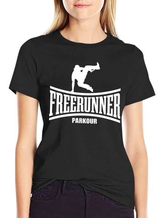 Freerunner Parkour Black T-Shirt