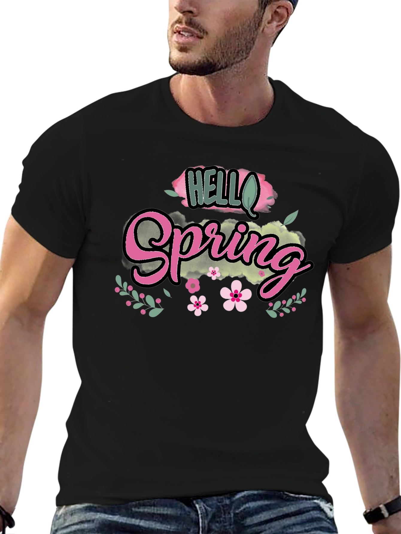 Hello Spring Graphic Tee