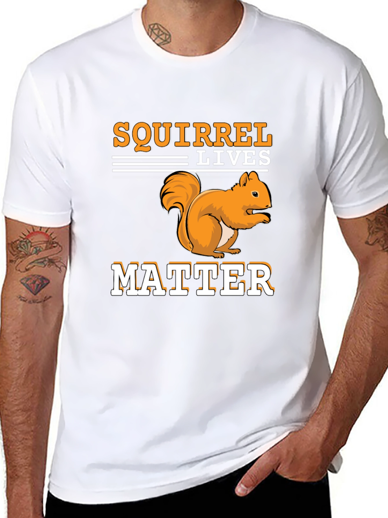 Squirrel Lives Matter Graphic Tee