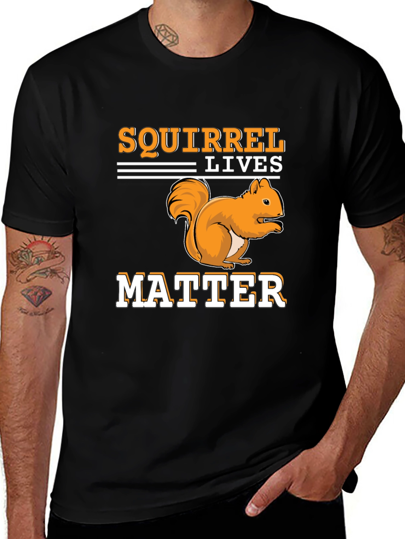 Squirrel Lives Matter Graphic Tee