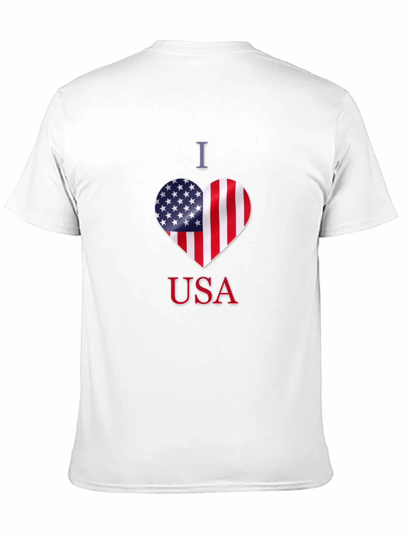 I Love USA Patriotic T-Shirt