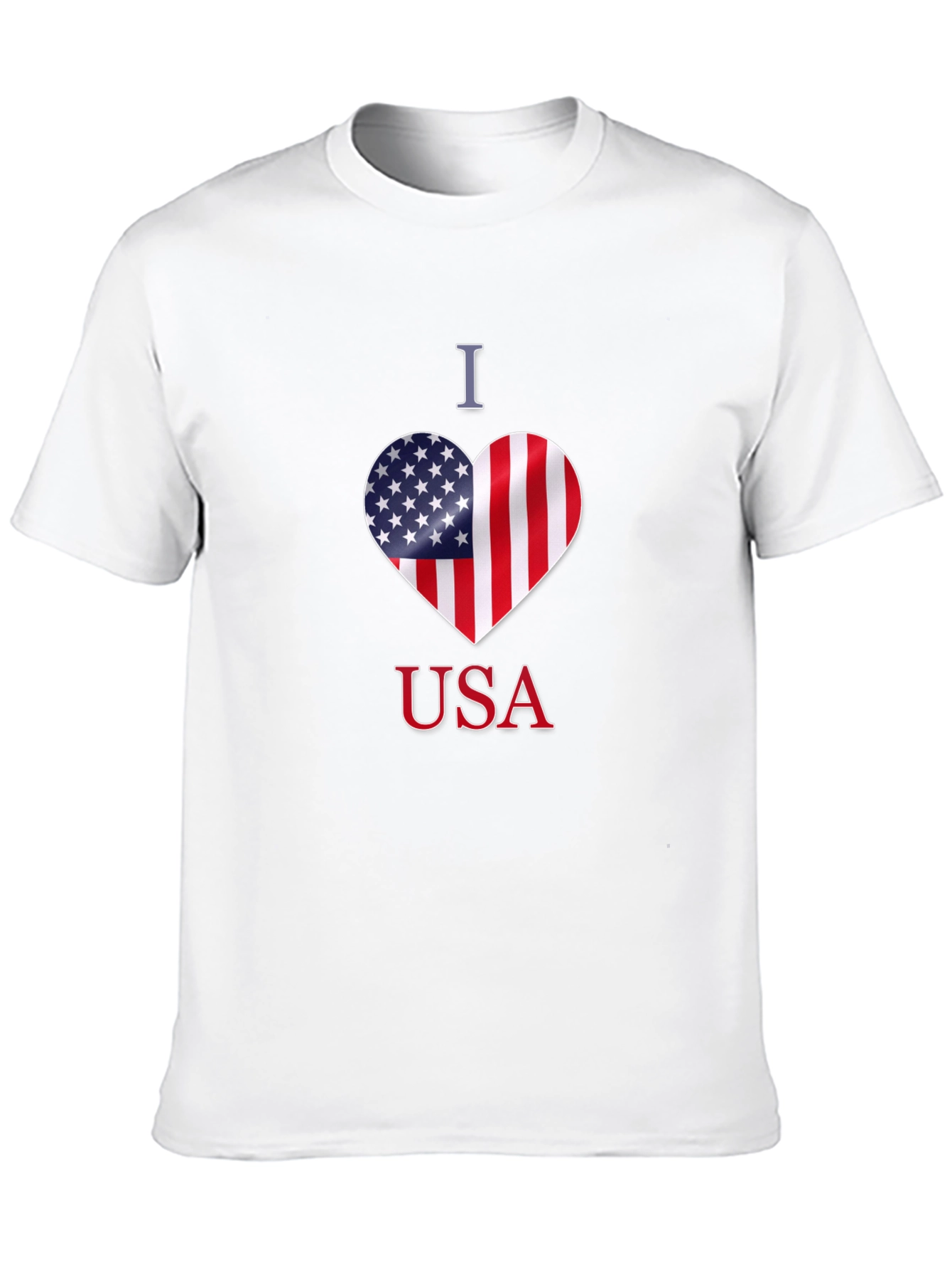 I Love USA Patriotic T-Shirt