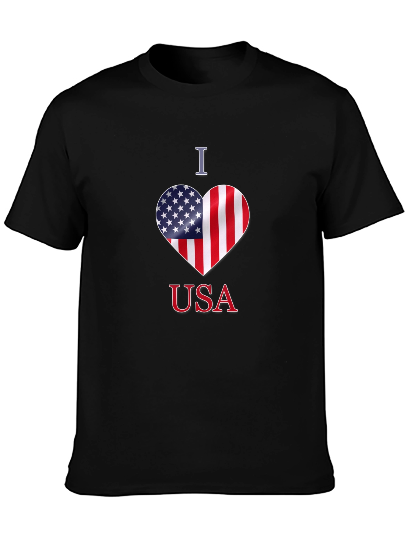 I Love USA Patriotic T-Shirt