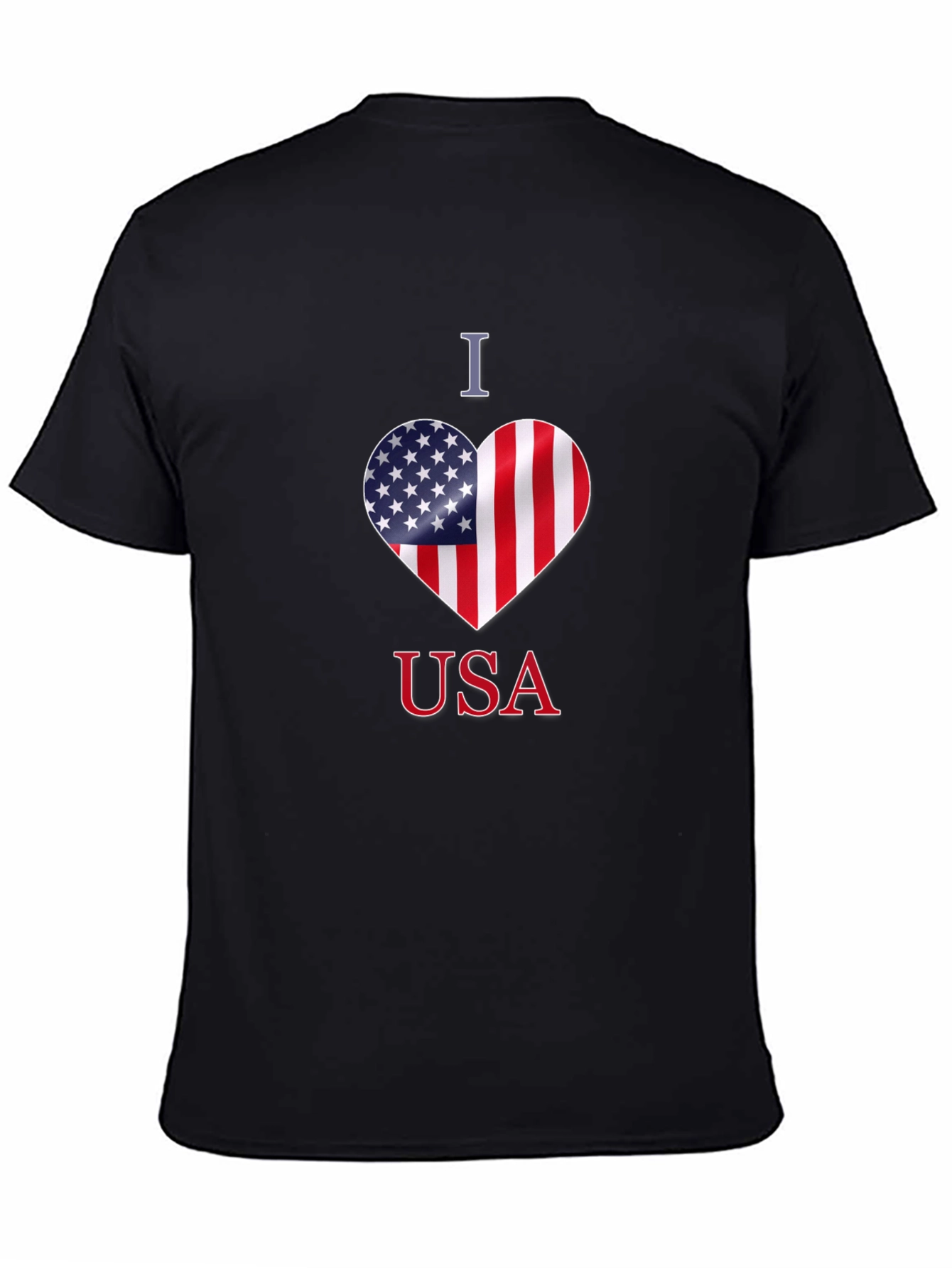 I Love USA Patriotic T-Shirt