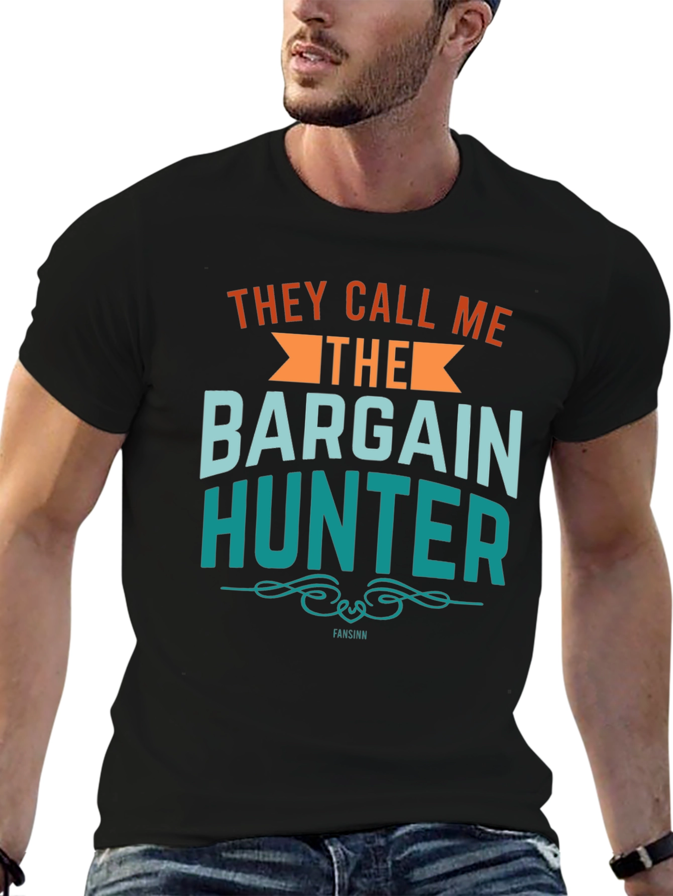 Bargain Hunter Graphic Tee - Stylish Unisex Cotton T-Shirt
