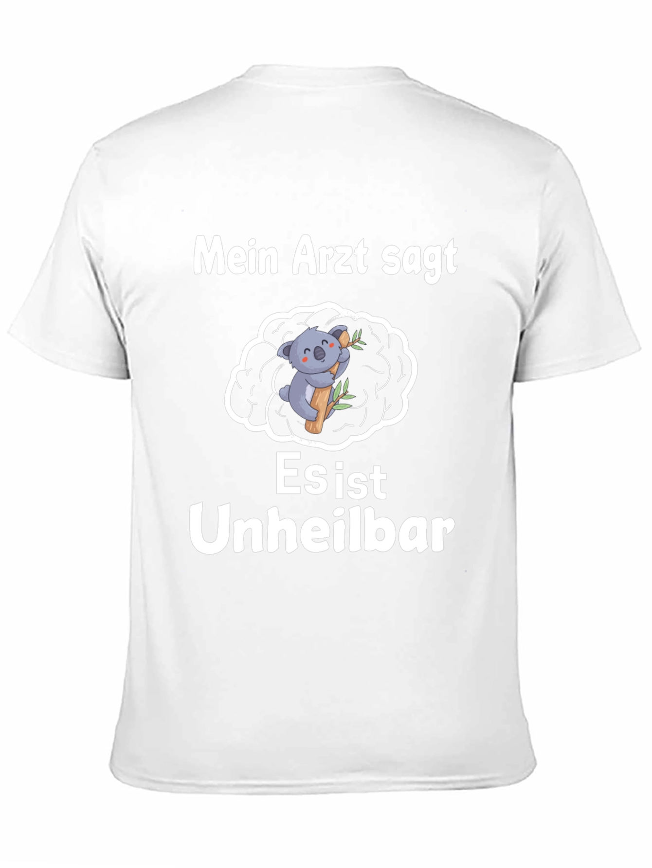 Humorous Koala T-Shirt - Mein Arzt Sagt