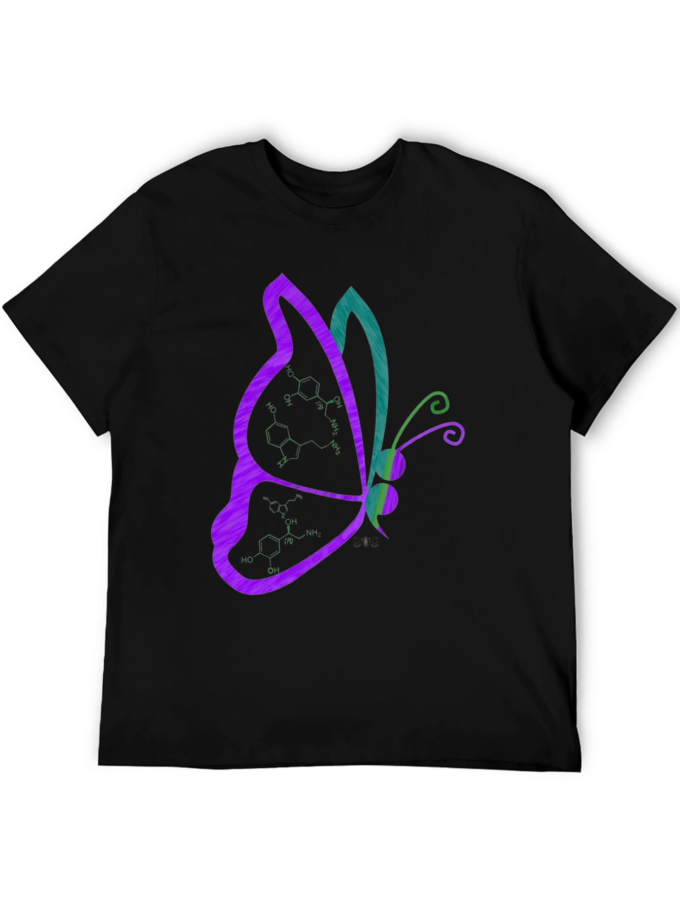 Butterfly Chemistry Black T-Shirt