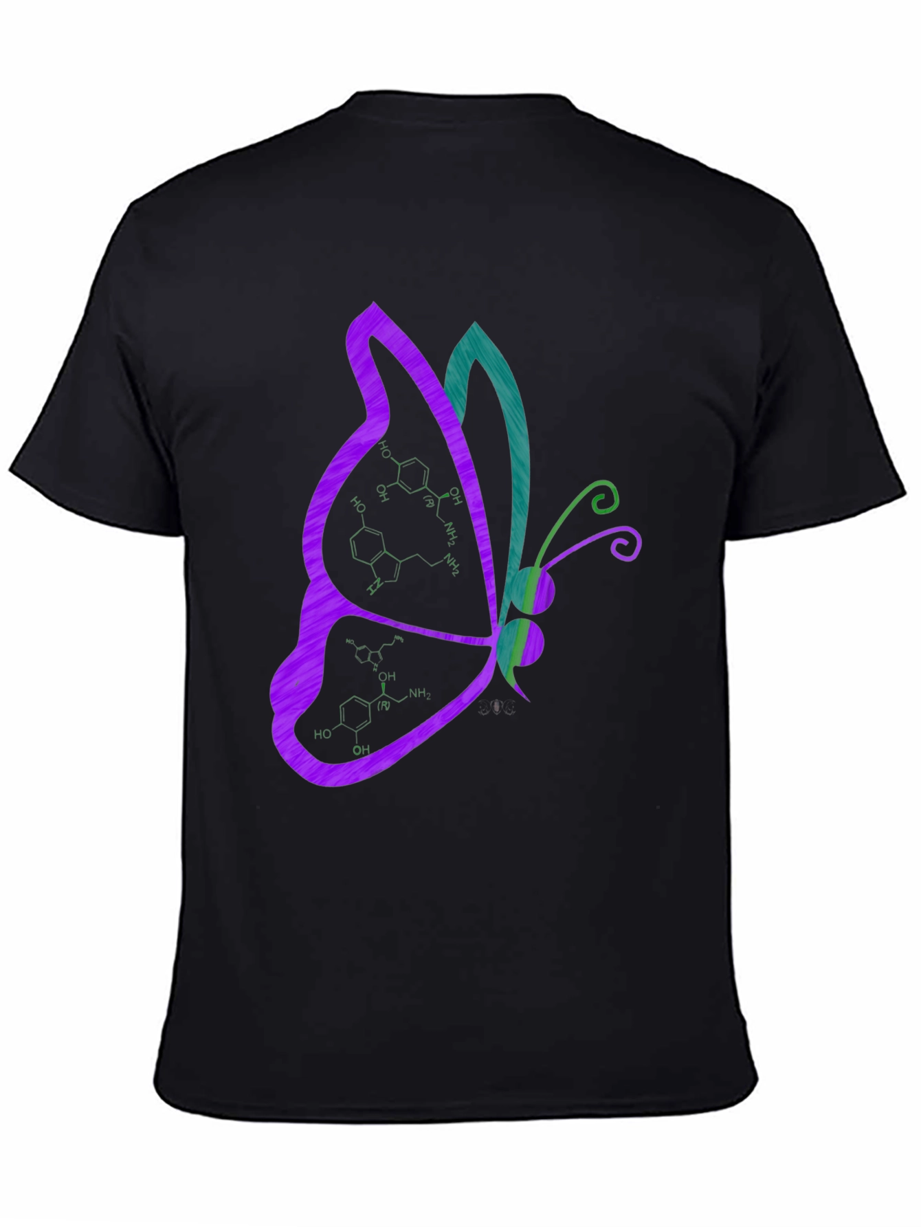 Butterfly Chemistry Black T-Shirt