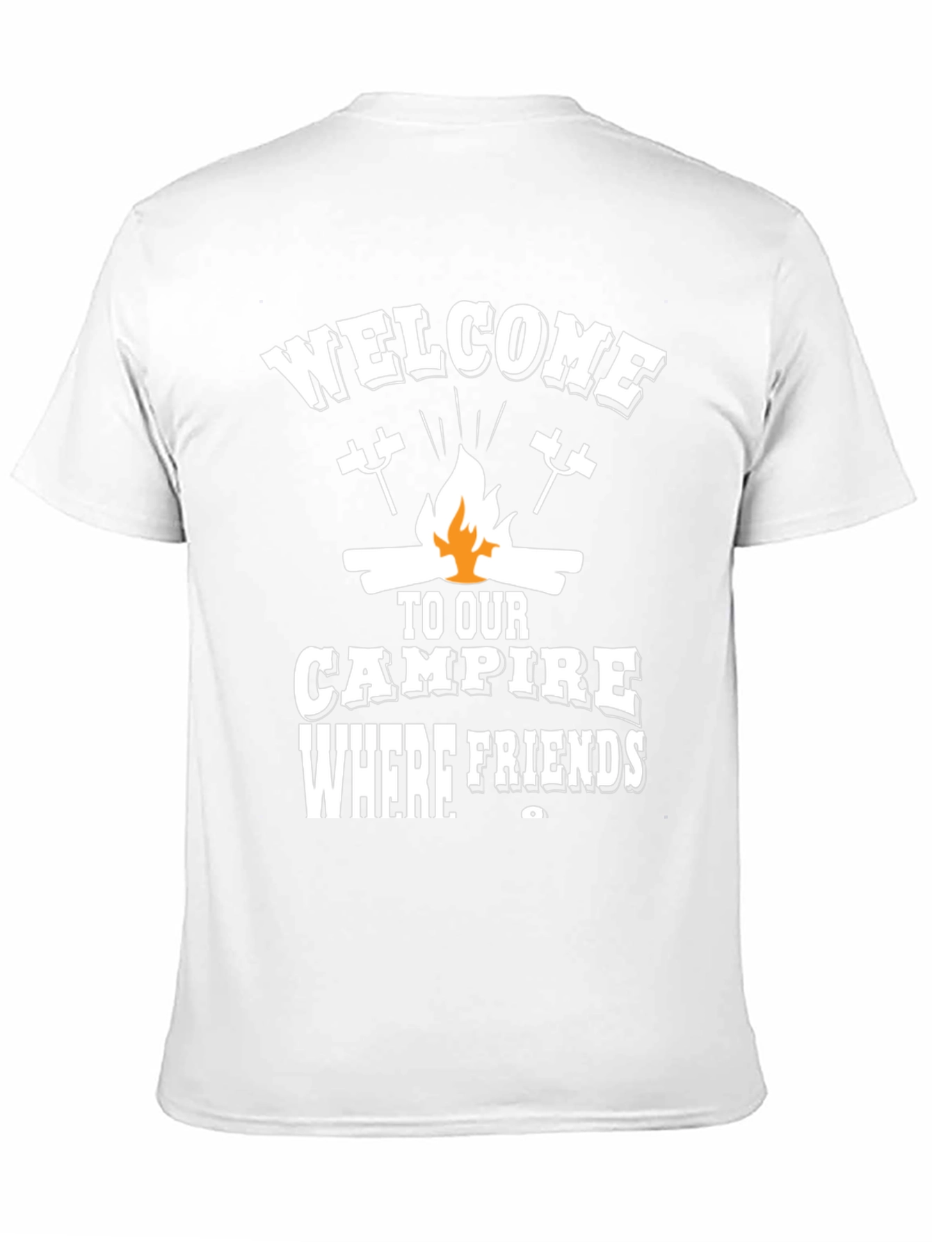 Welcome Campfire T-Shirt - Friends & Marshmallows