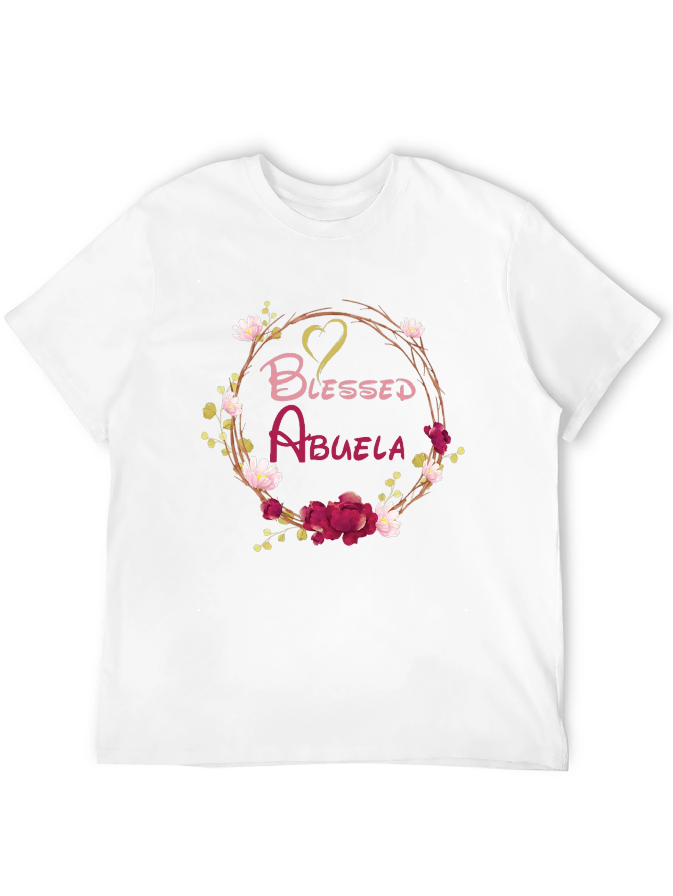 Blessed Abuela Floral T-Shirt
