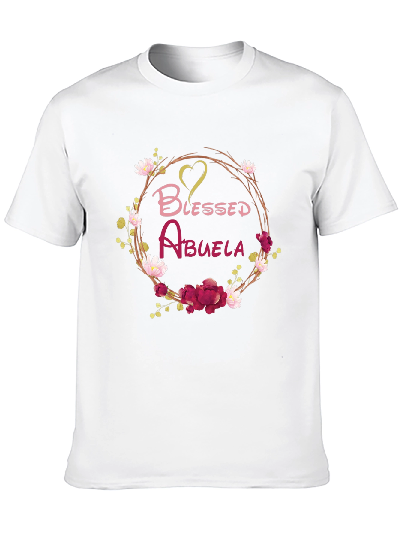 Blessed Abuela Floral T-Shirt