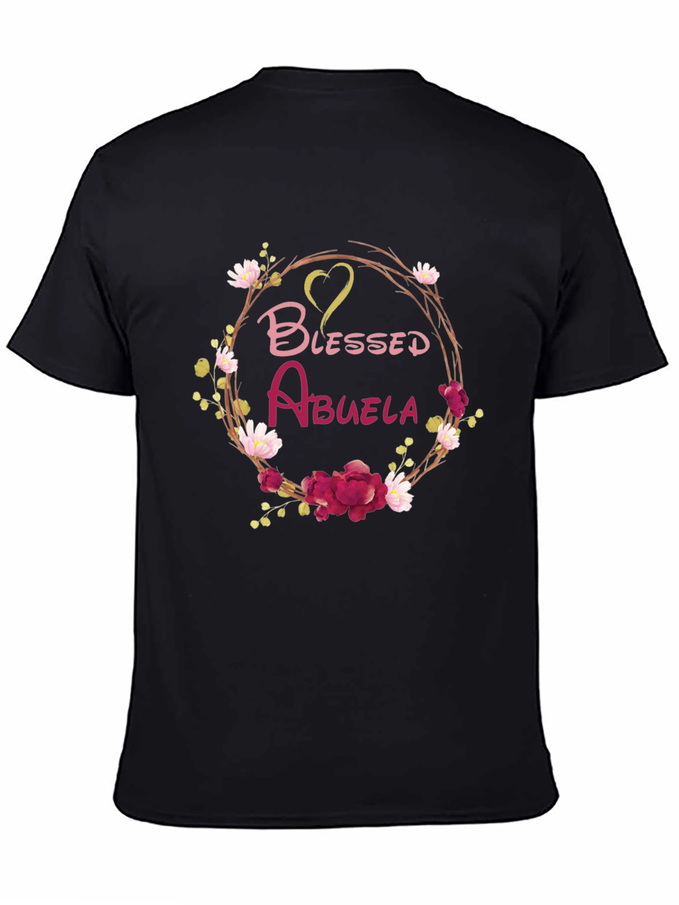Blessed Abuela Floral T-Shirt