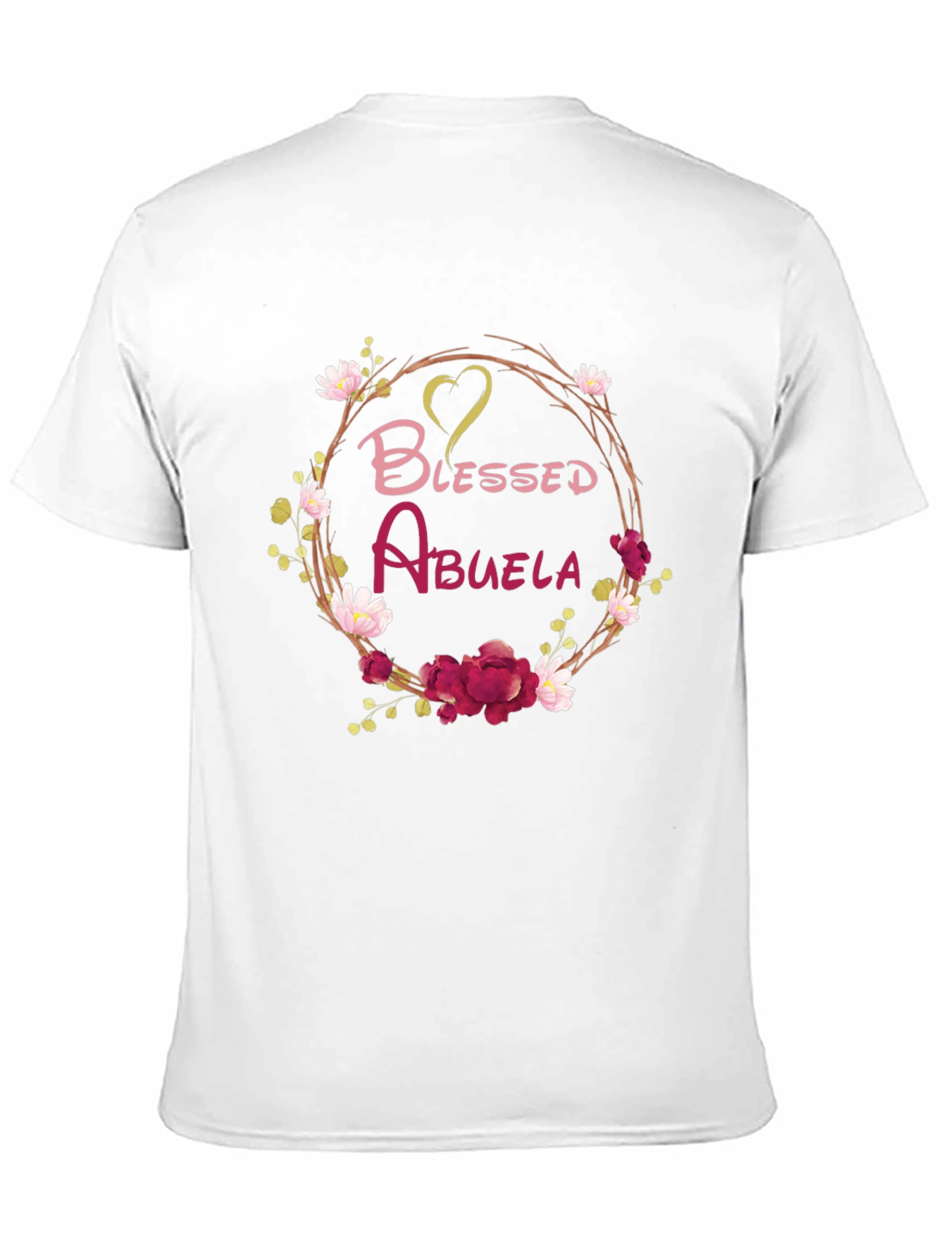 Blessed Abuela Floral T-Shirt