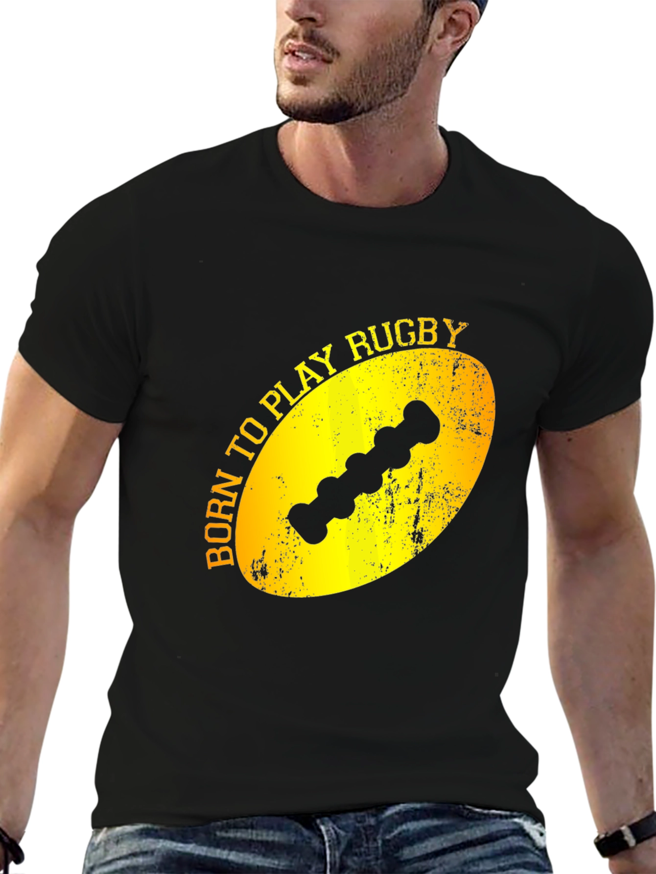 Born to Play Rugby T-Shirt