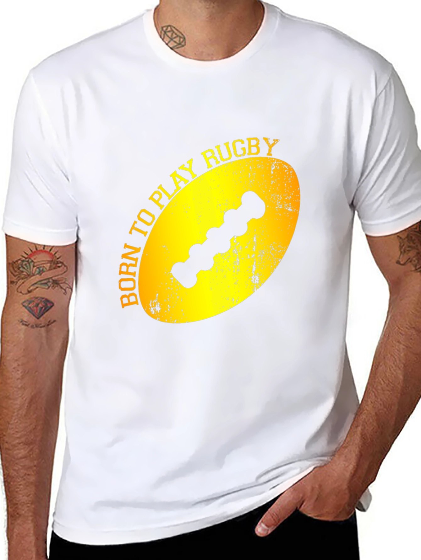 Born to Play Rugby T-Shirt