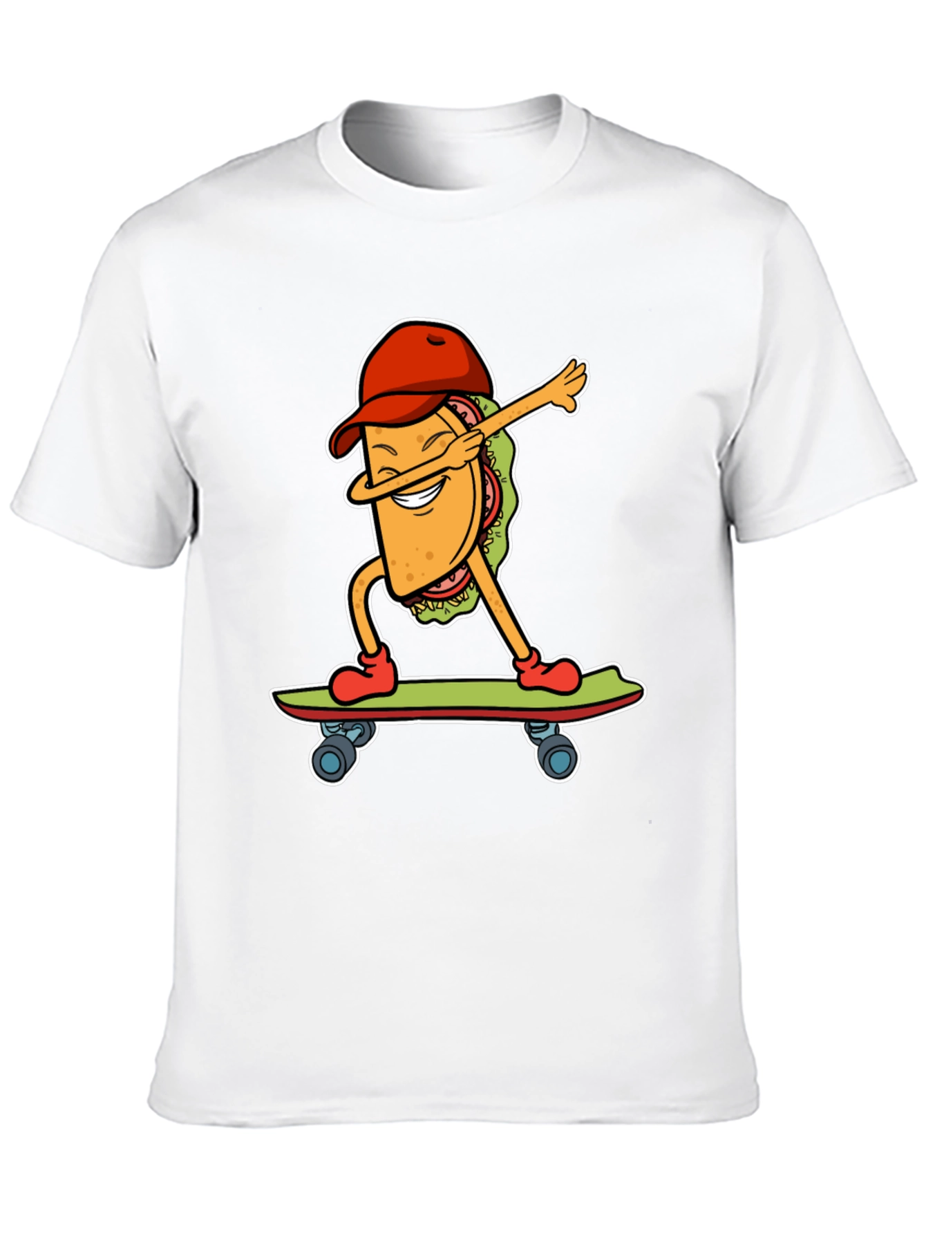 Taco Skateboarder Graphic Tee