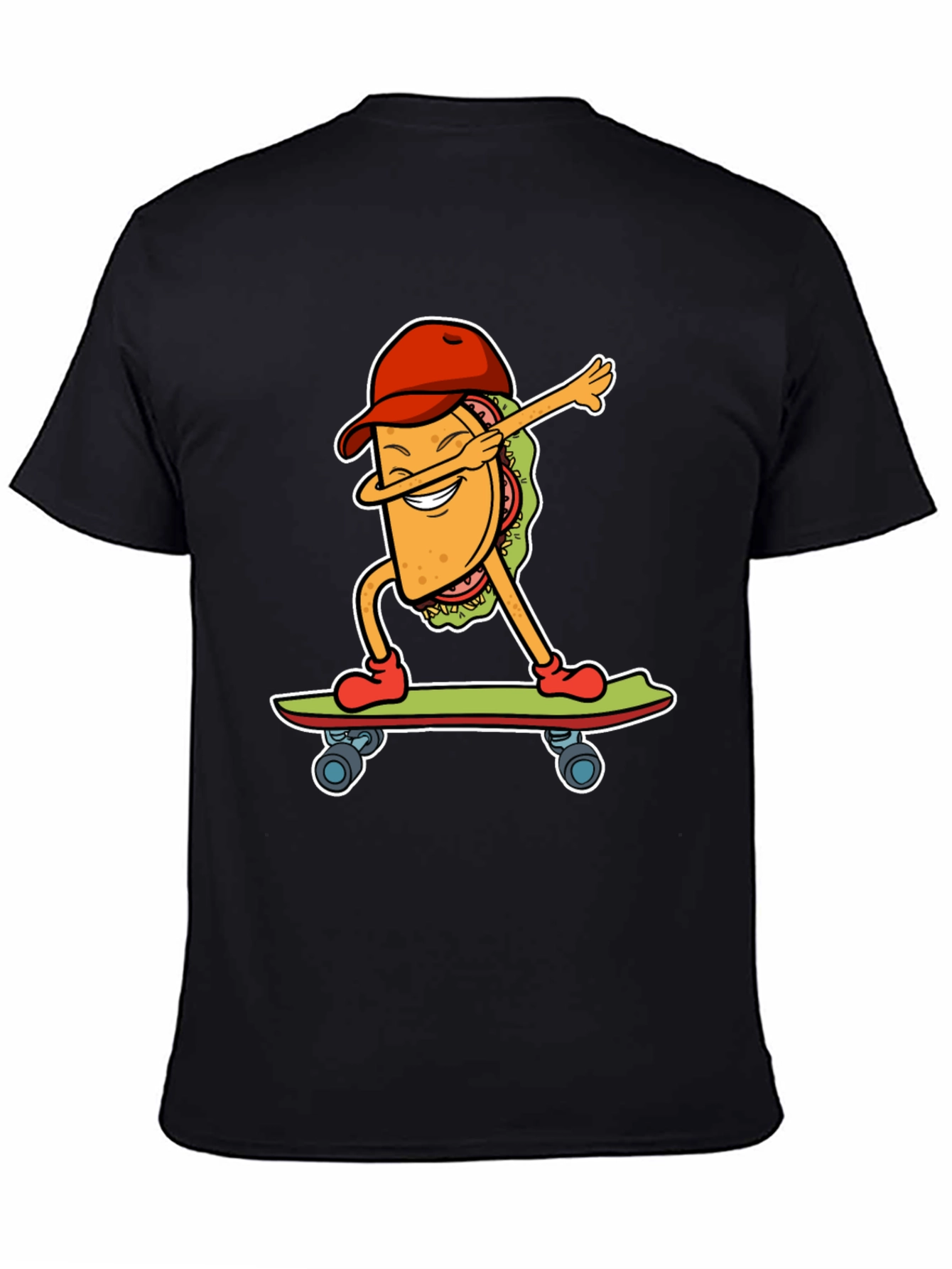 Taco Skateboarder Graphic Tee