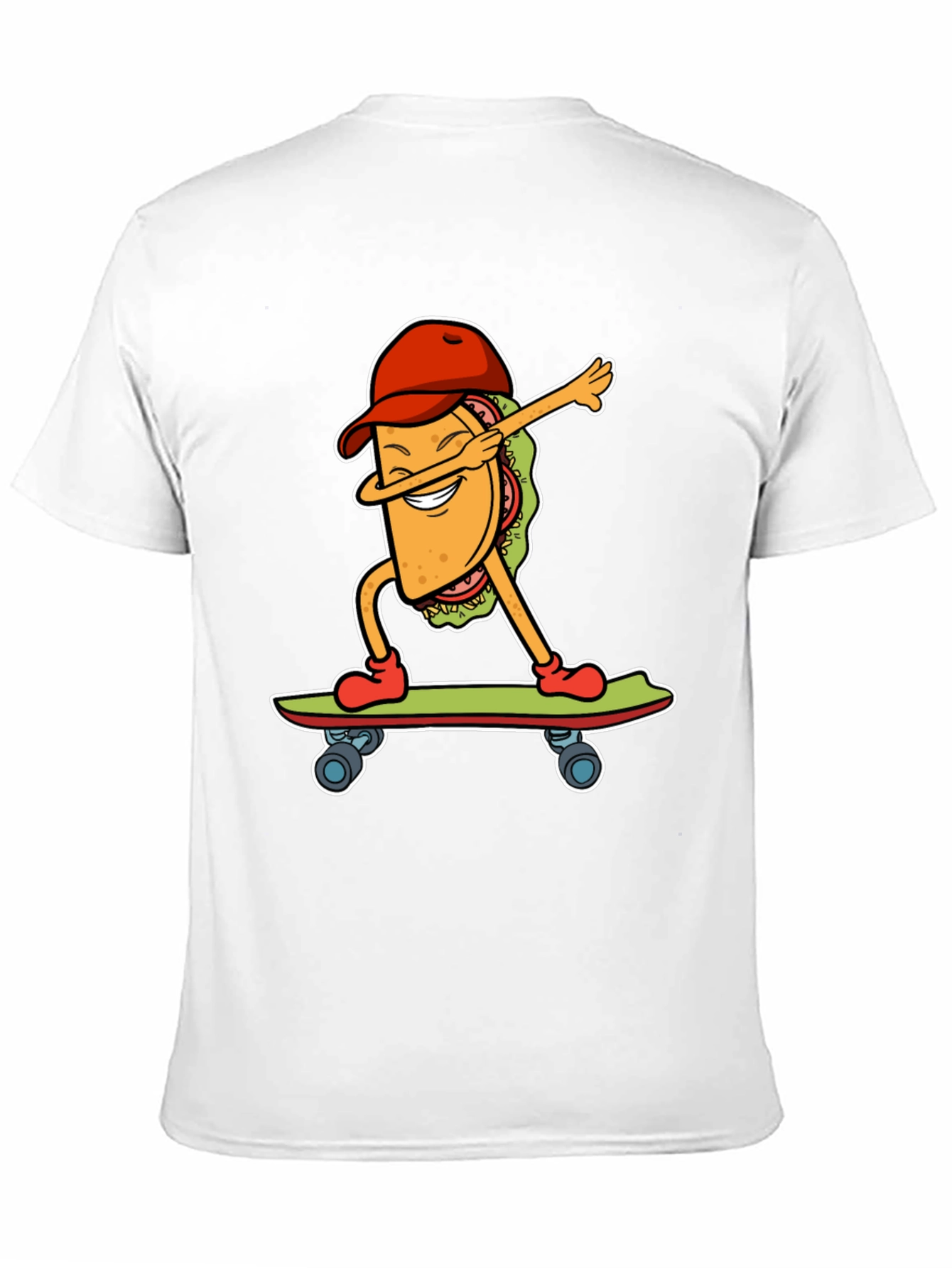 Taco Skateboarder Graphic Tee