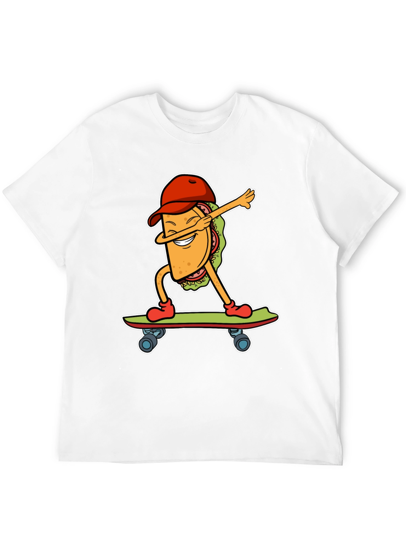 Taco Skateboarder Graphic Tee