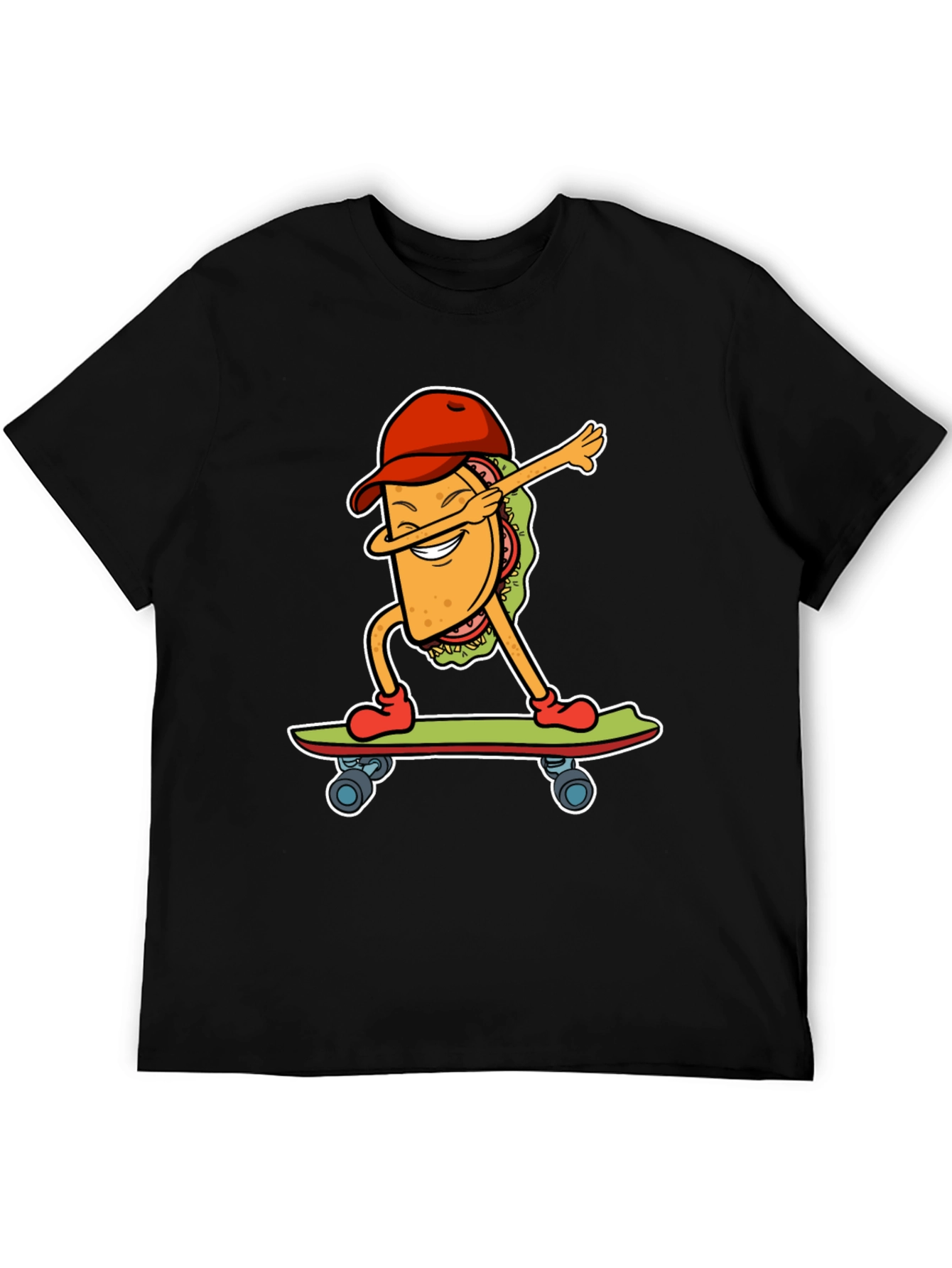 Taco Skateboarder Graphic Tee