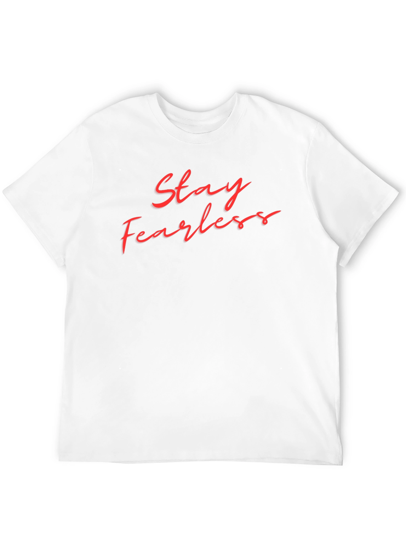 Stay Fearless Graphic Tee - Stylish & Bold