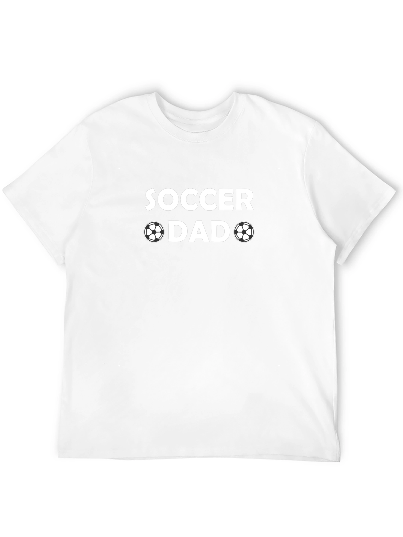 Soccer Dad Graphic T-Shirt - Black Cotton Tee