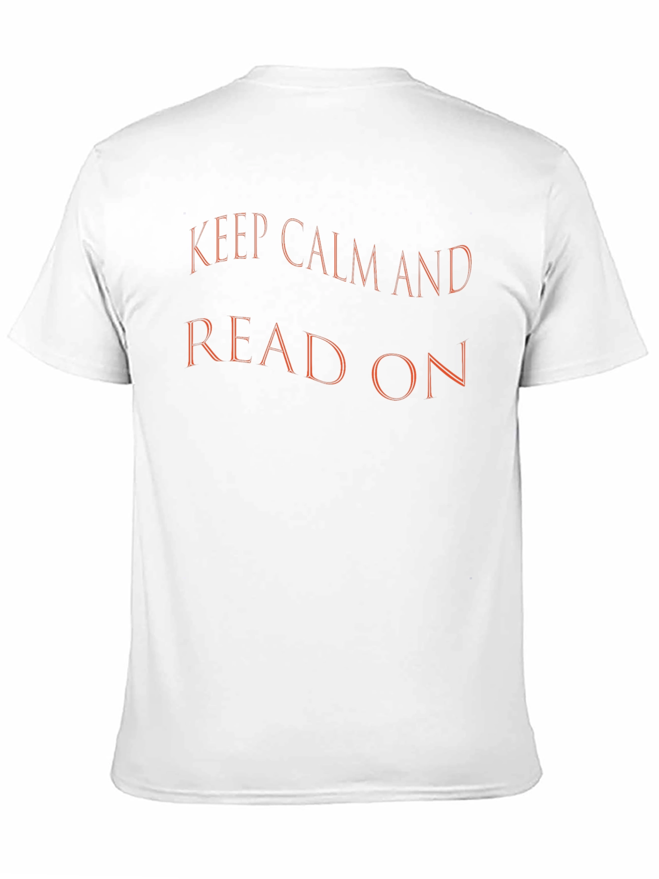 Keep Calm and Read On Black T-Shirt