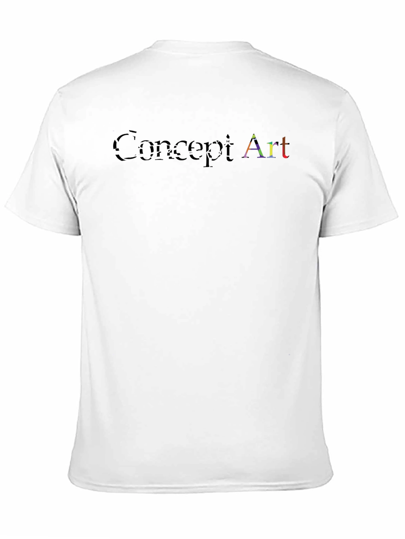Concept Art T-Shirt - Mens Black Graphic Tee