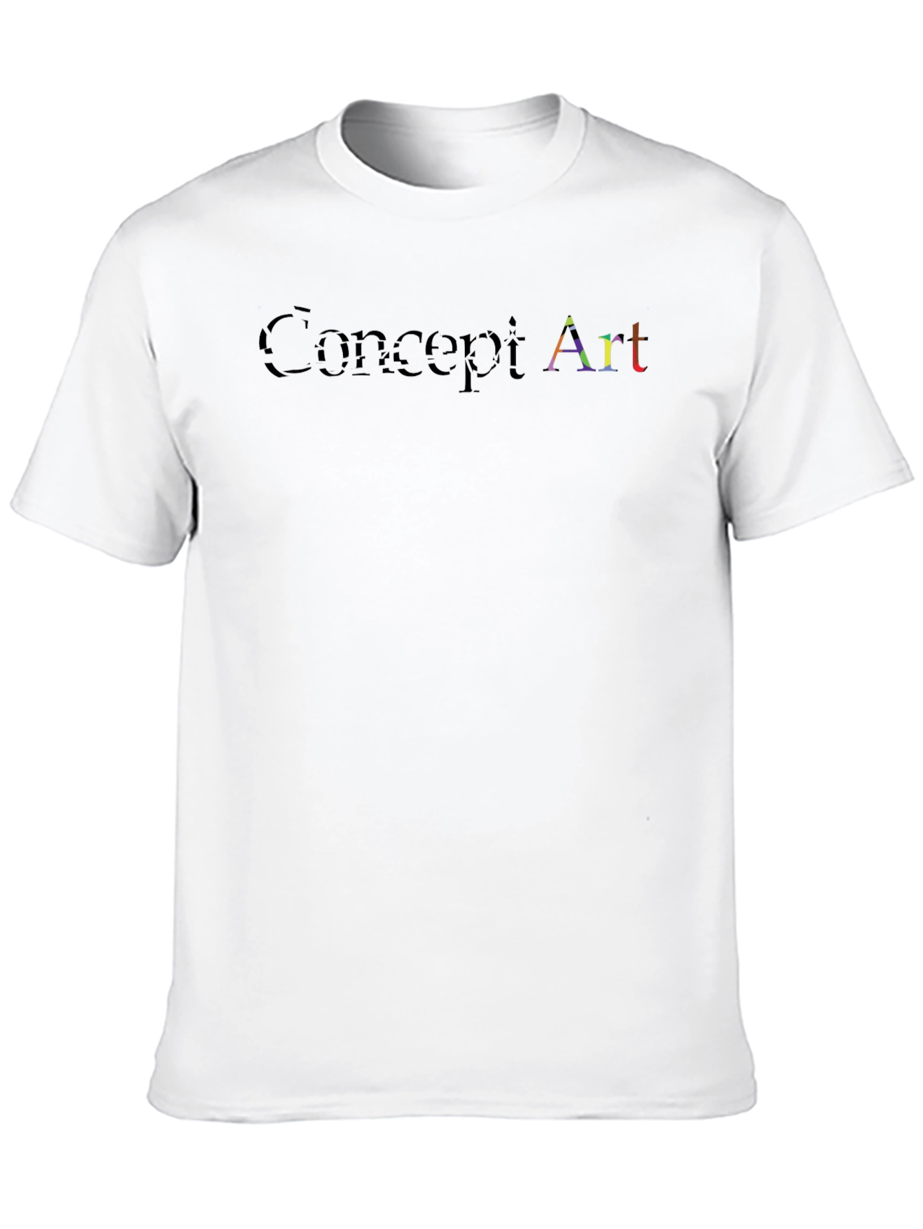 Concept Art T-Shirt - Mens Black Graphic Tee