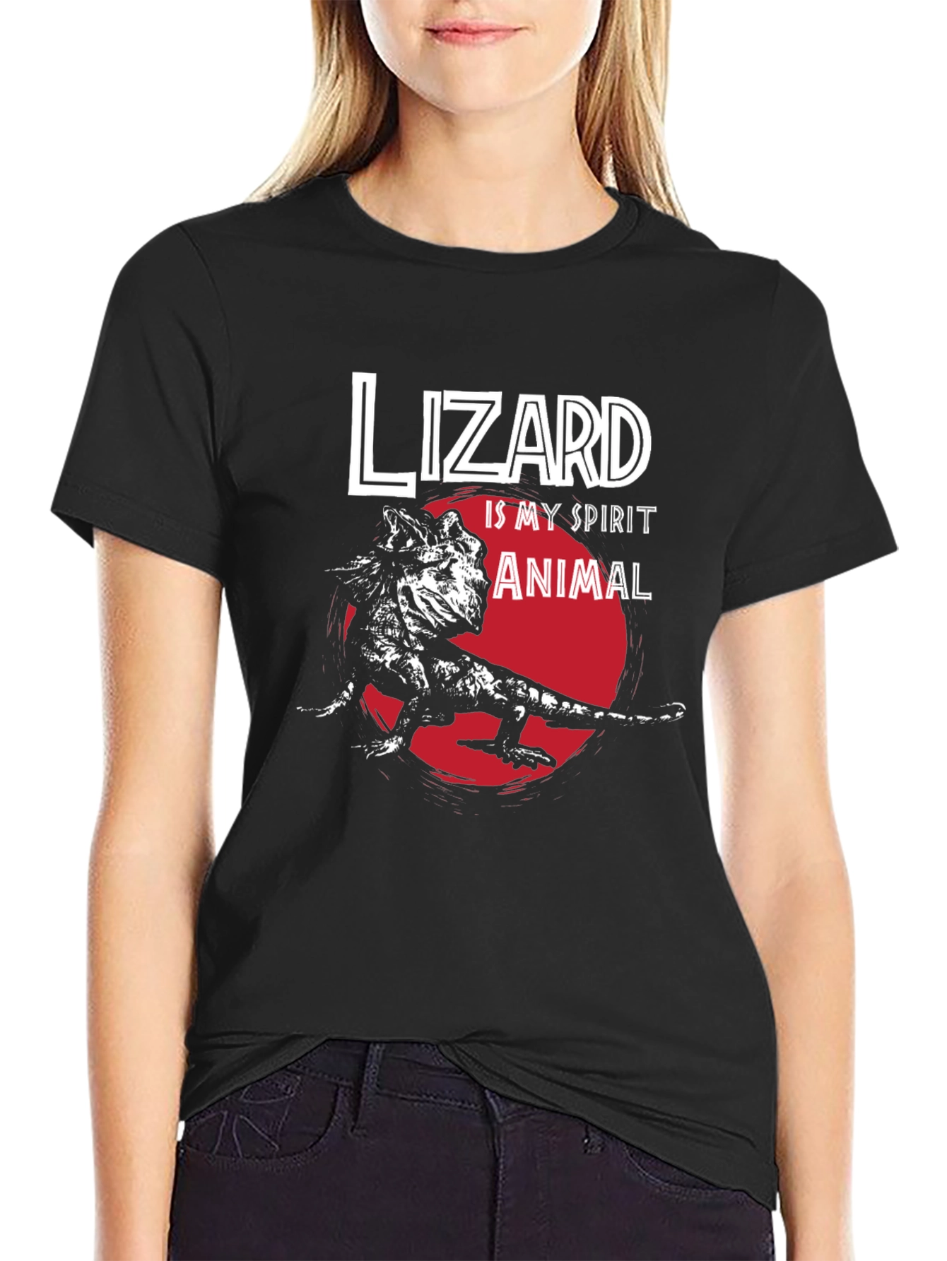 Lizard Spirit Animal Graphic Tee