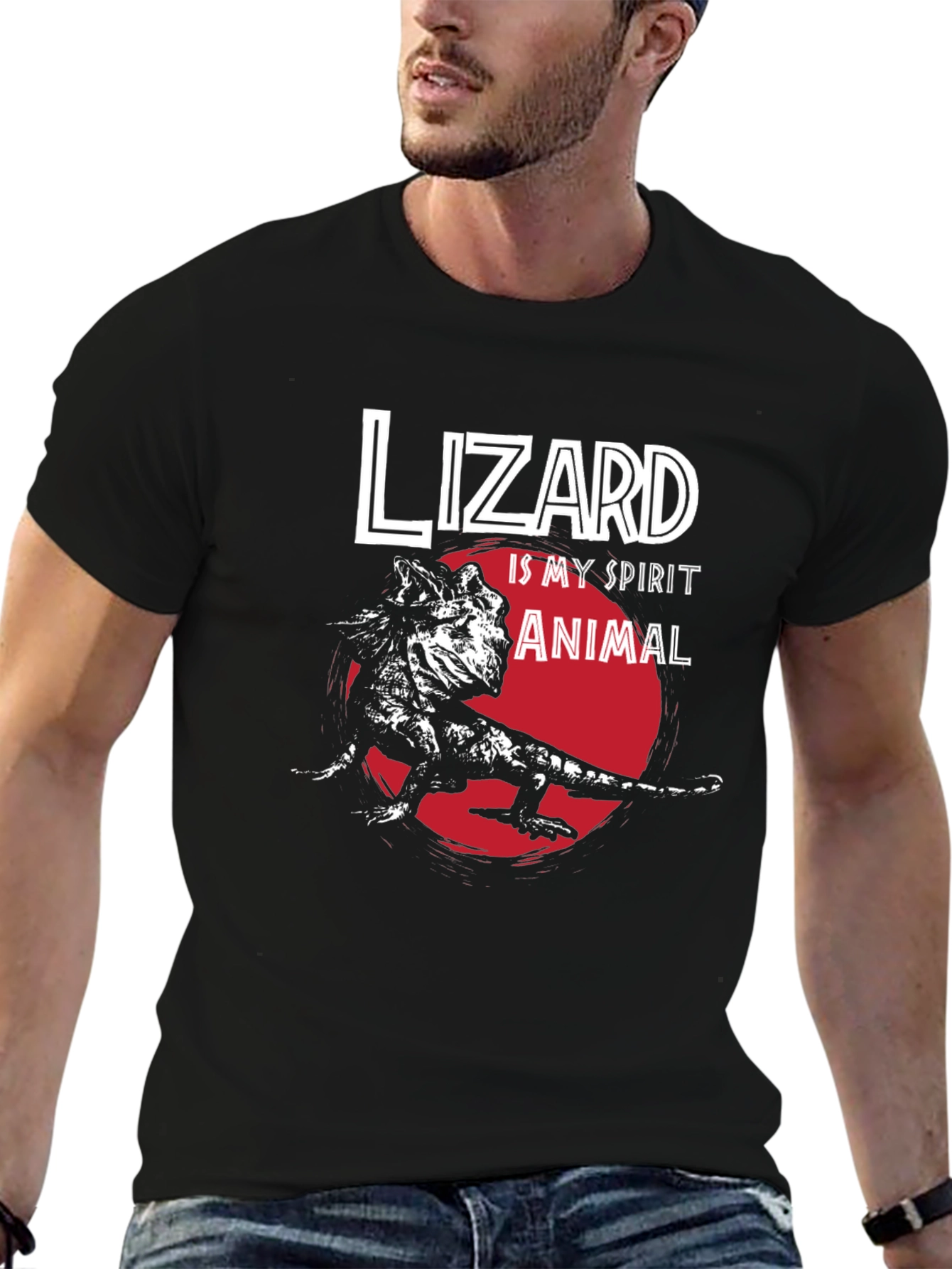 Lizard Spirit Animal Graphic Tee