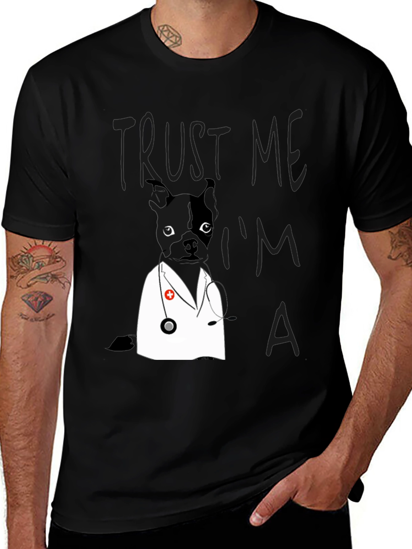 Trust Me Im A Doctor Dog T-Shirt