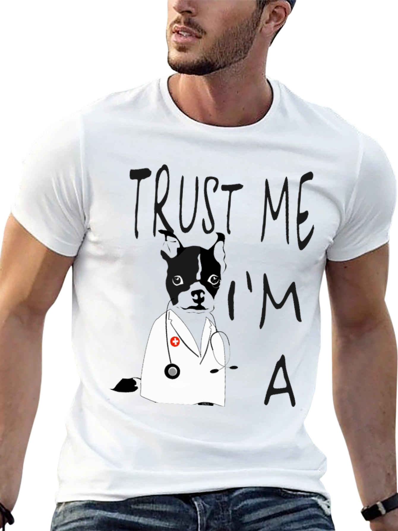 Trust Me Im A Doctor Dog T-Shirt