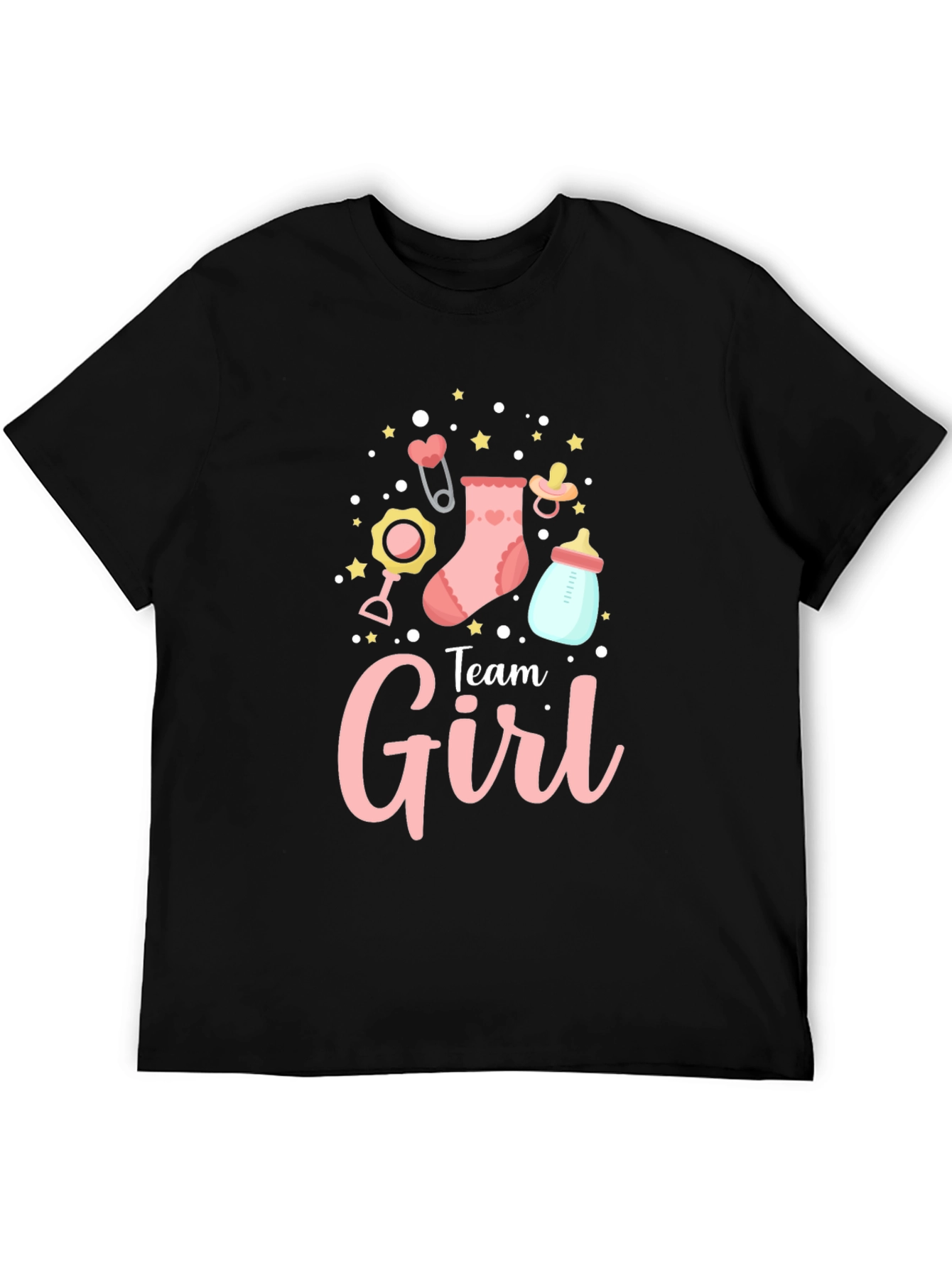 Team Girl Baby Shower T-Shirt