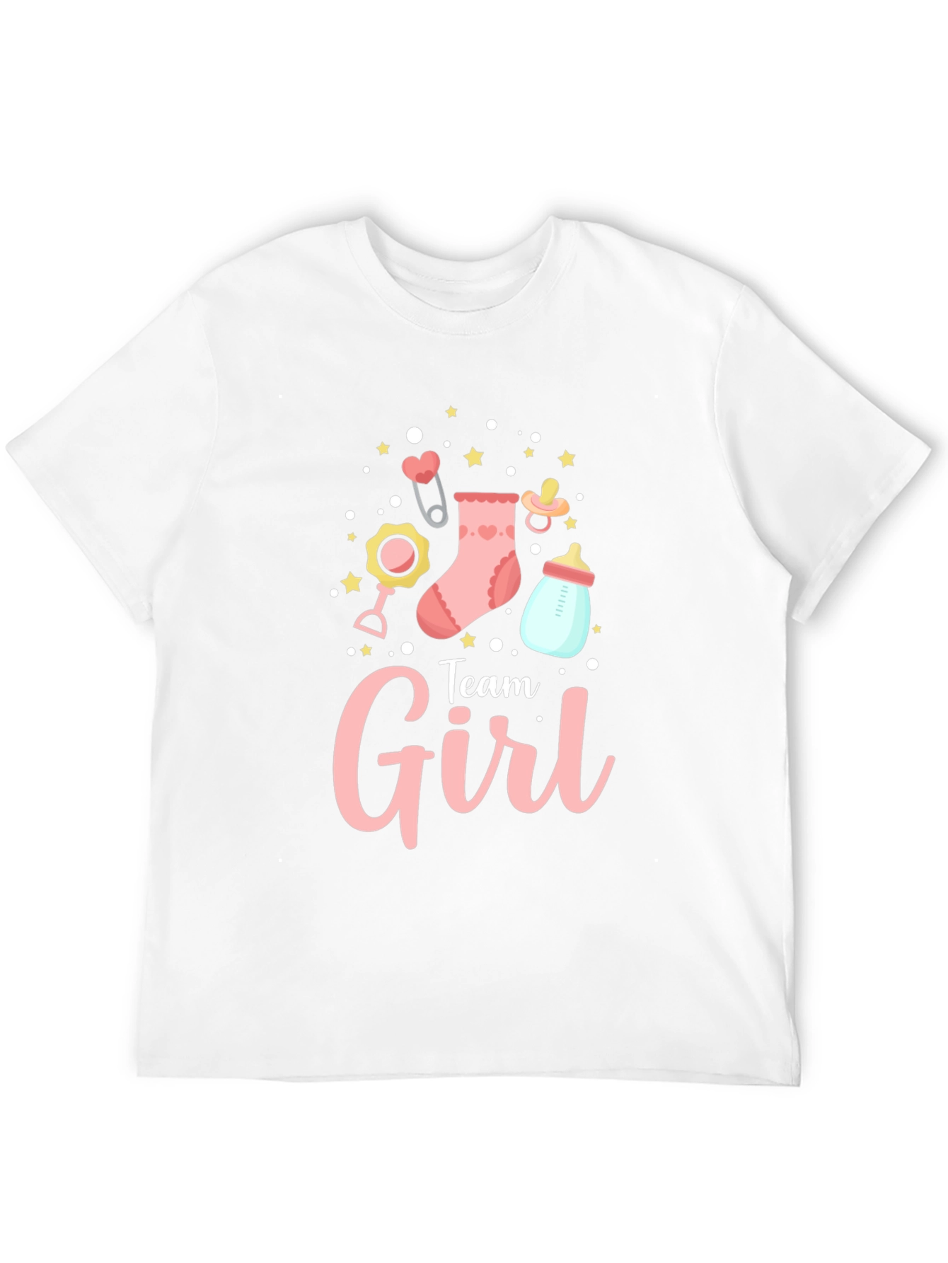 Team Girl Baby Shower T-Shirt
