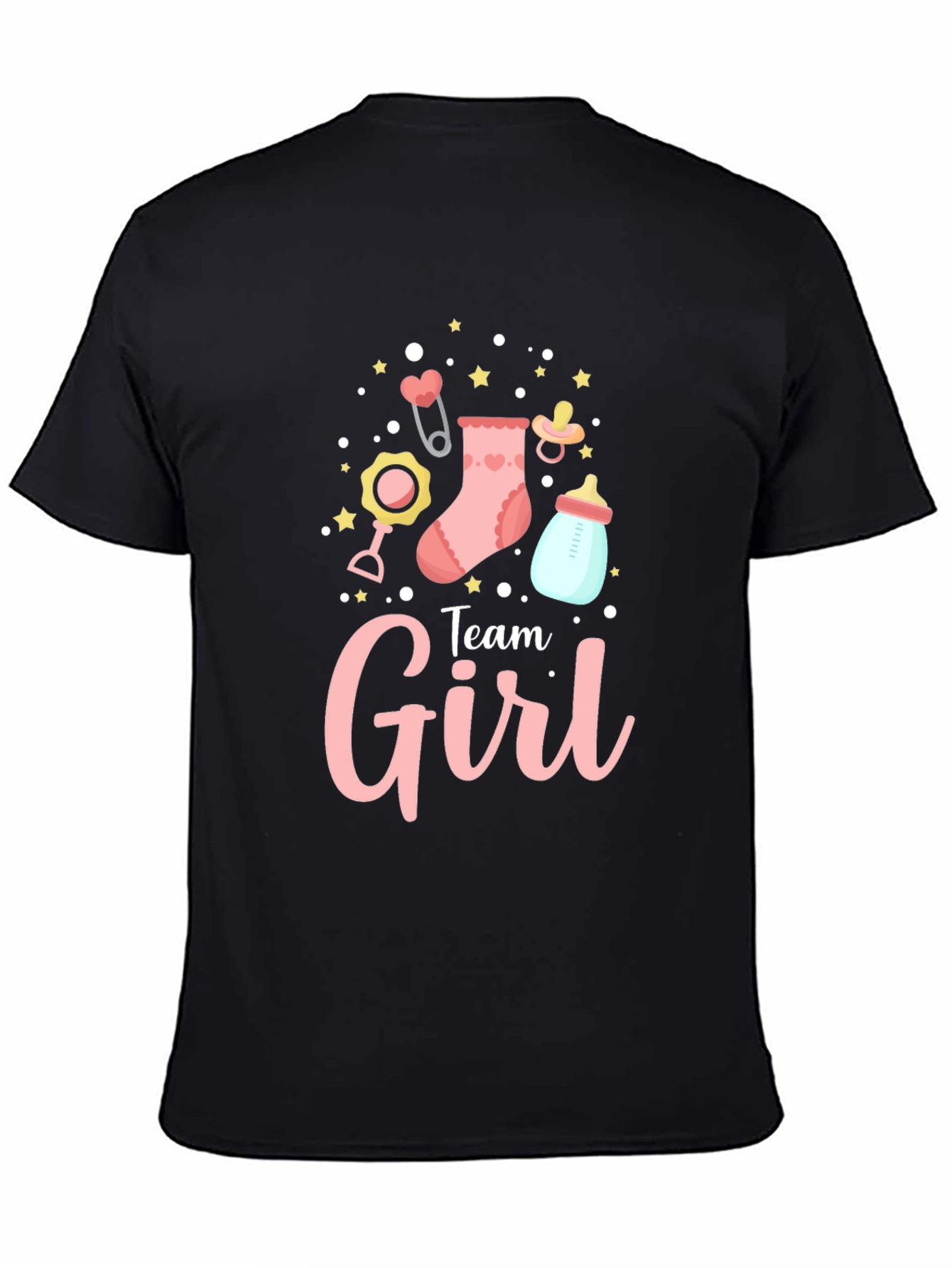 Team Girl Baby Shower T-Shirt