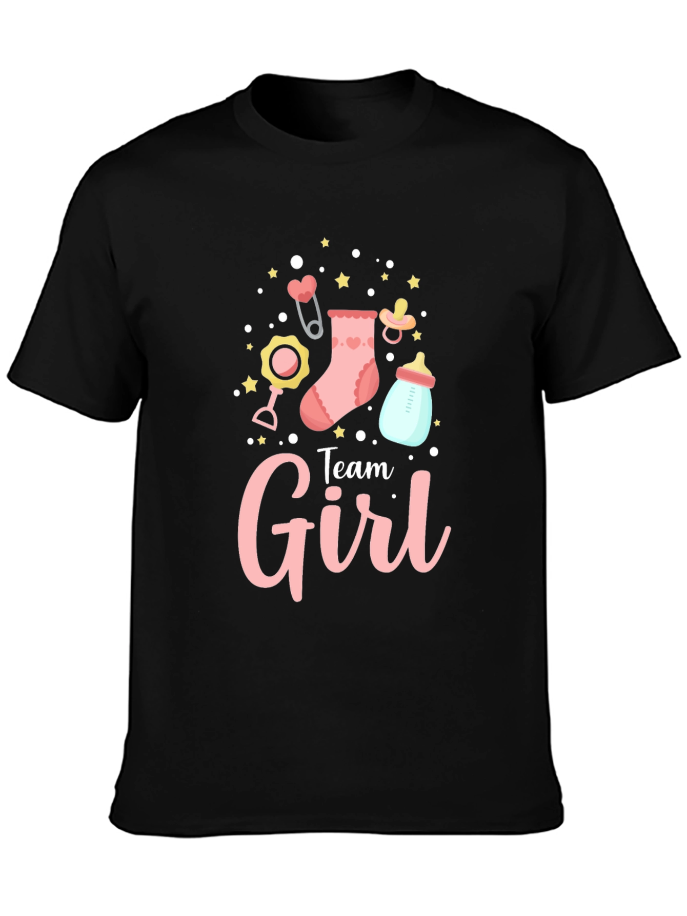 Team Girl Baby Shower T-Shirt