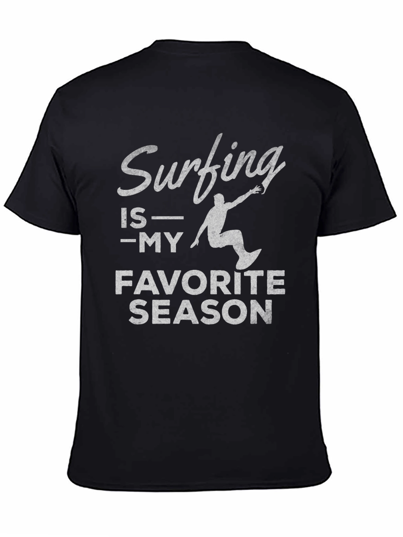Surfing Is My Favorite Season Graphic T-Shirt