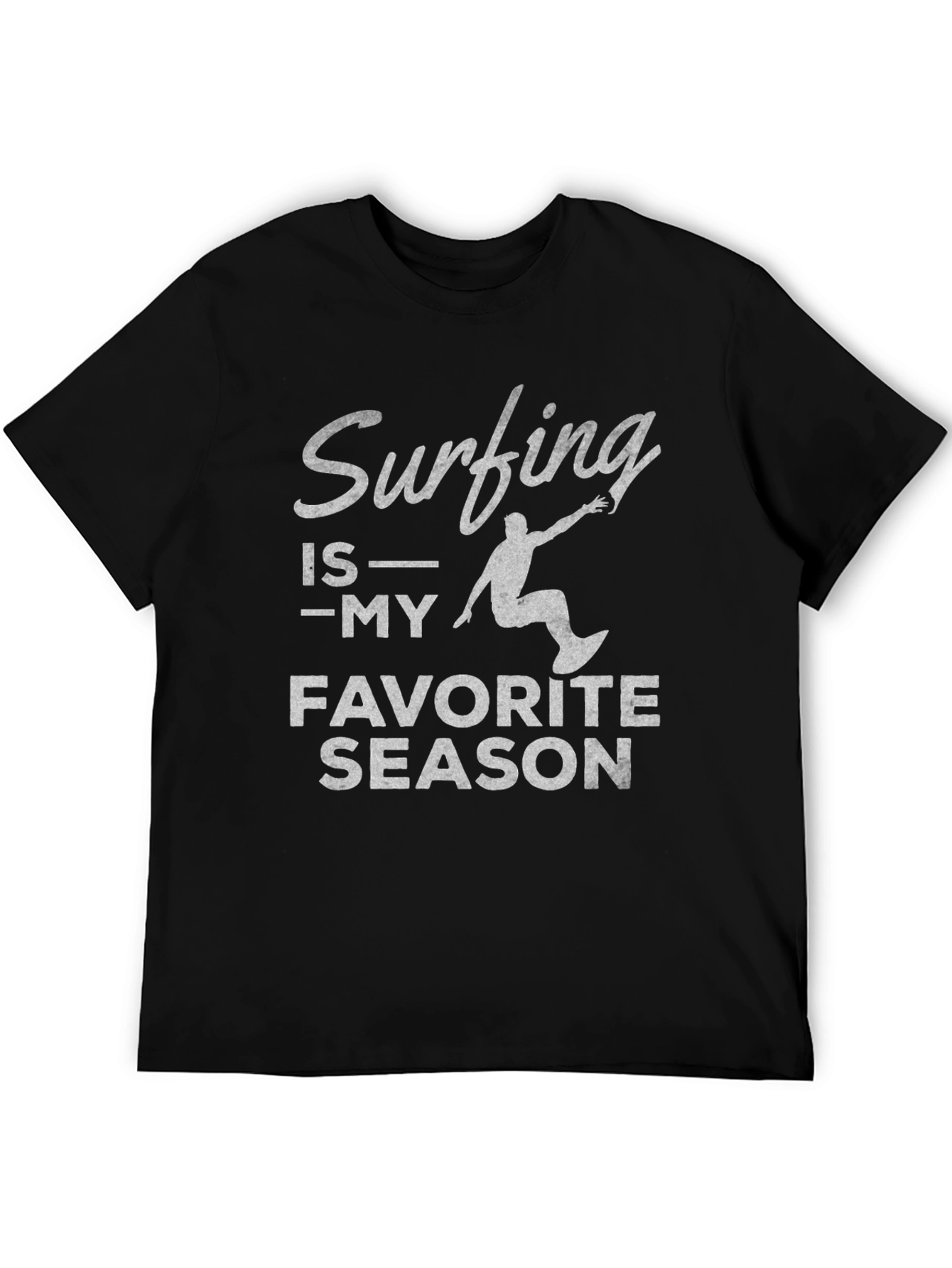 Surfing Is My Favorite Season Graphic T-Shirt