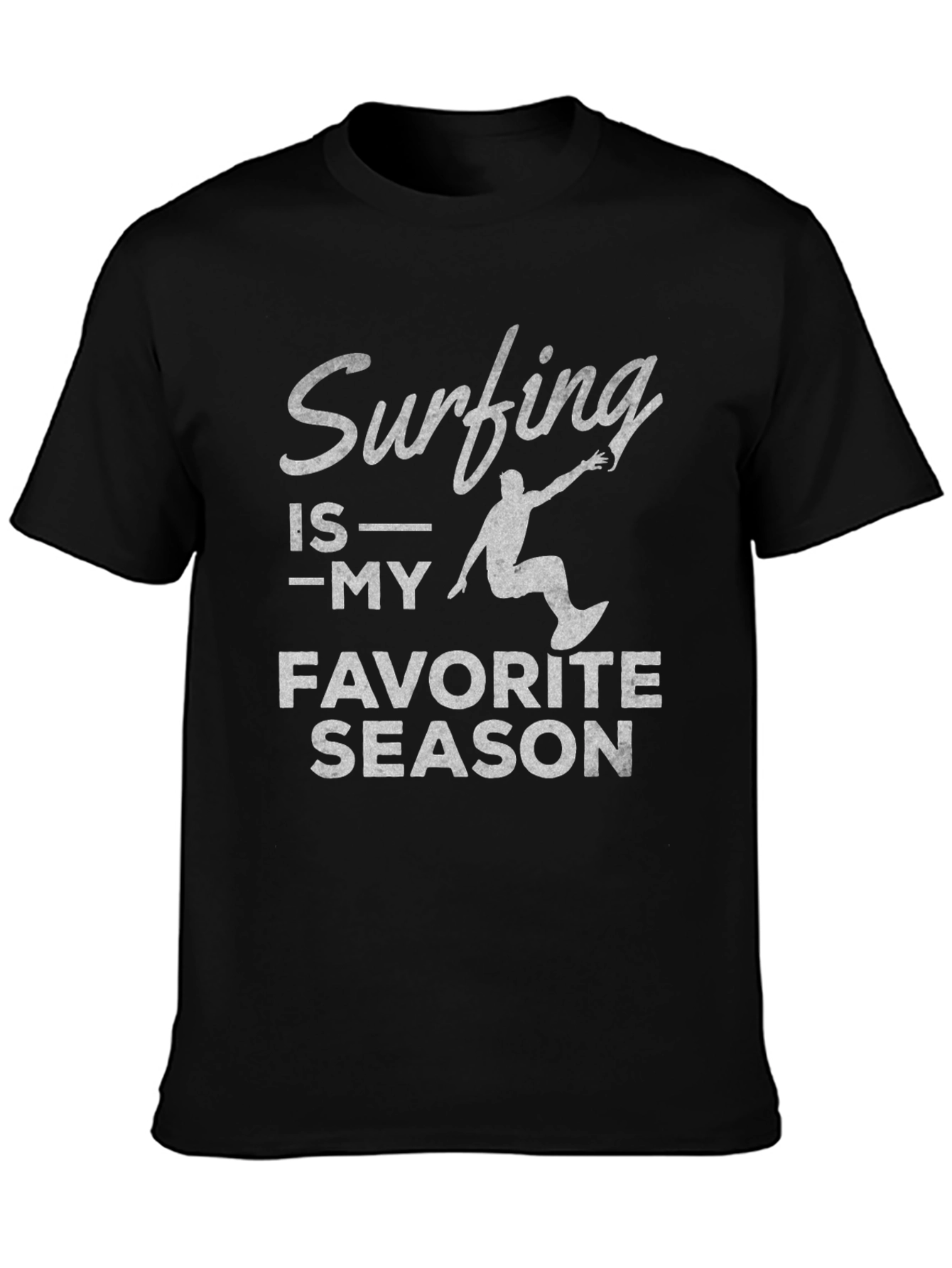 Surfing Is My Favorite Season Graphic T-Shirt